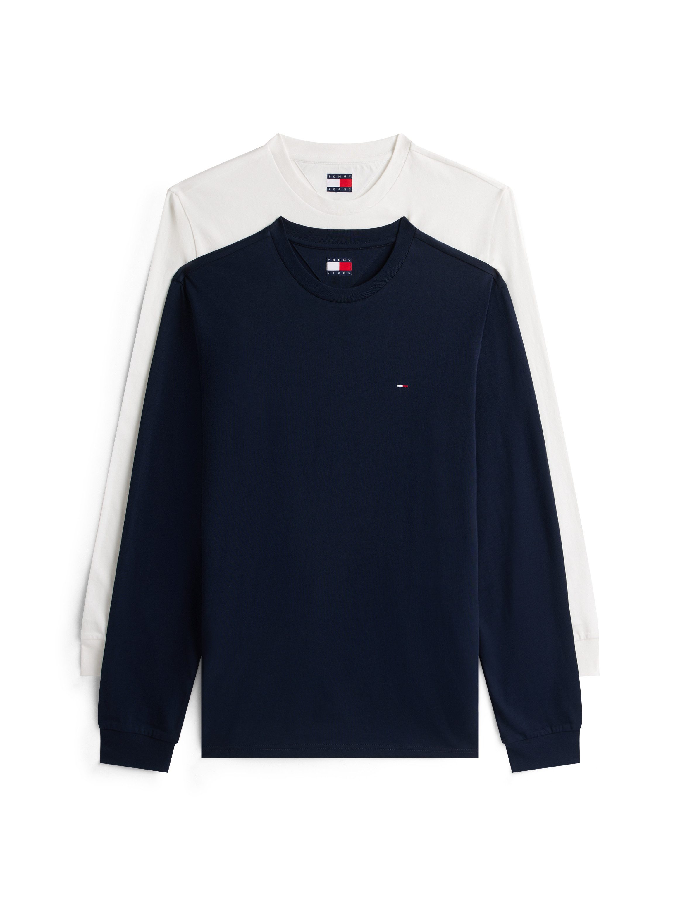 Tommy Jeans Longsleeve TJM SLIM 2PACK L/S EXT (2-tlg) günstig online kaufen