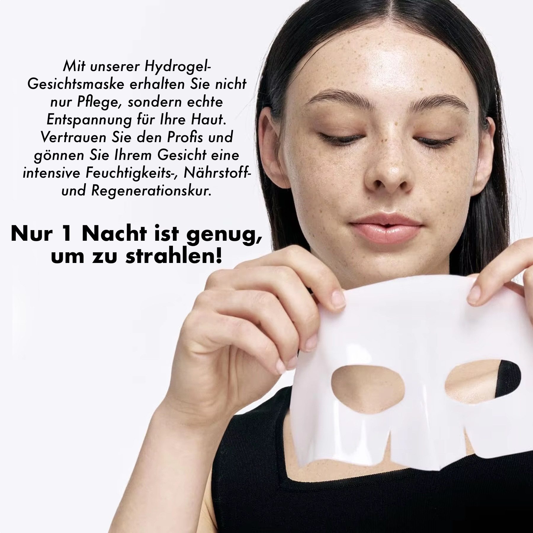 Biodance Gesichtsmaske Biodance Bio Collagen Real Deep Maske Hautpflege Anti-Aging, 4-tlg., Tiefenwirksame Feuchtigkeitspflege, Antioxidativer Schutz