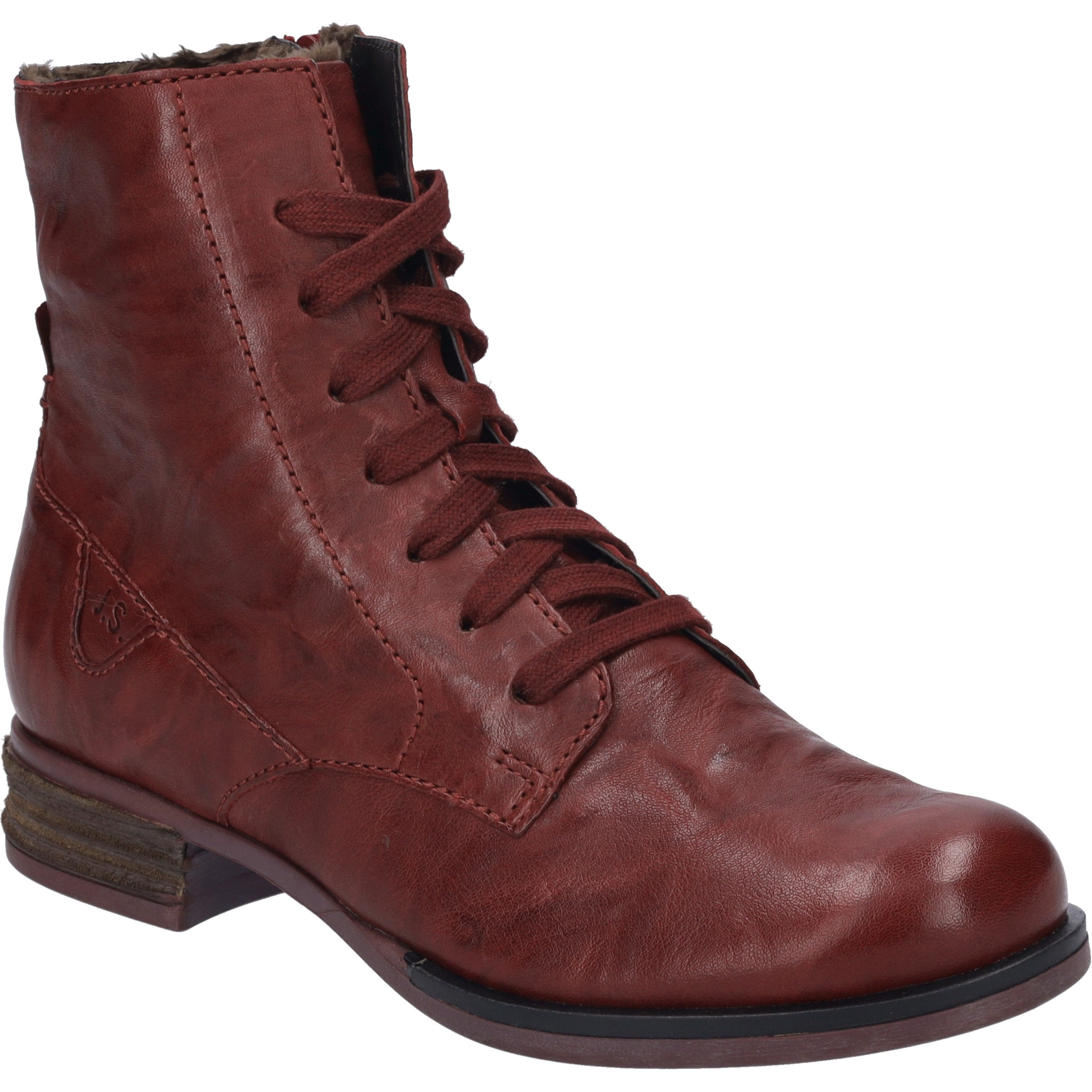 Sanja 01,rot Stiefelette