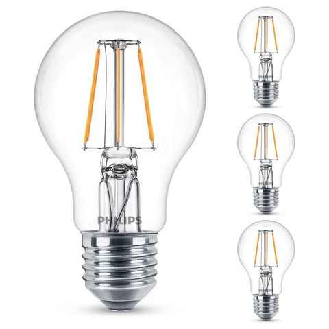 LED-Leuchtmittel LED Lampe ersetzt 40W, E27 Standardform A60, klar, n.v, warmweiss