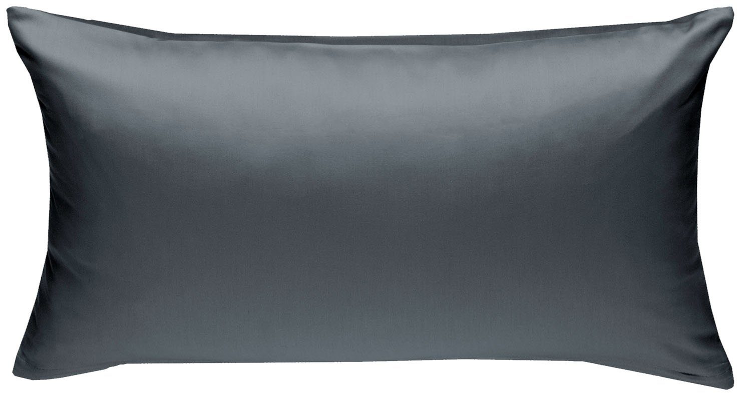 BETTWAESCHE-MIT-STIL Kissenbezug Mako Satin Kissenbezug uni einfarbig, (1 Stück)