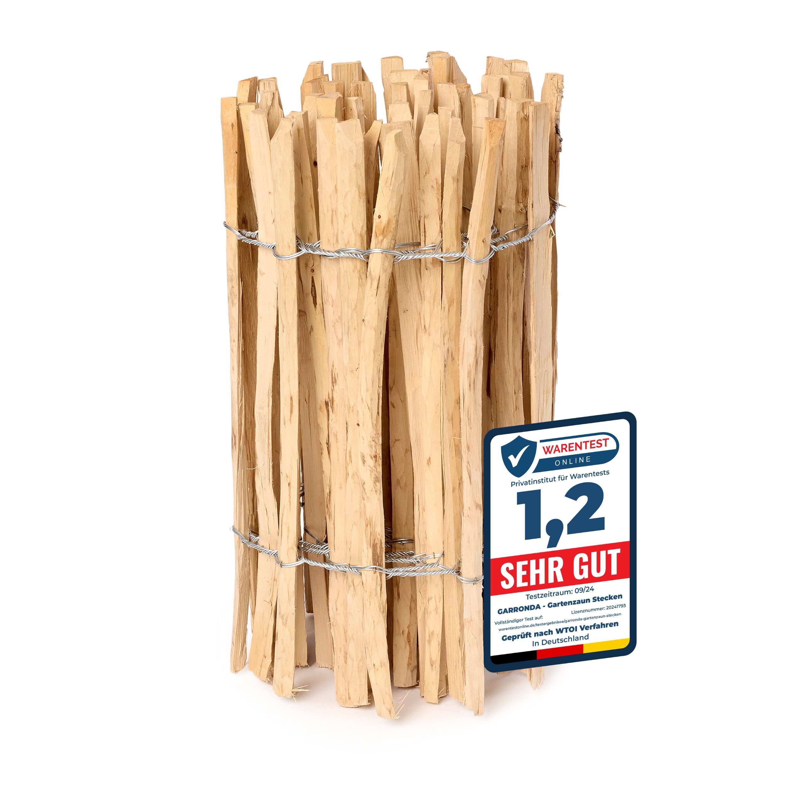 Garronda Zaun Staketenzaun 60cm x 5m günstig online kaufen