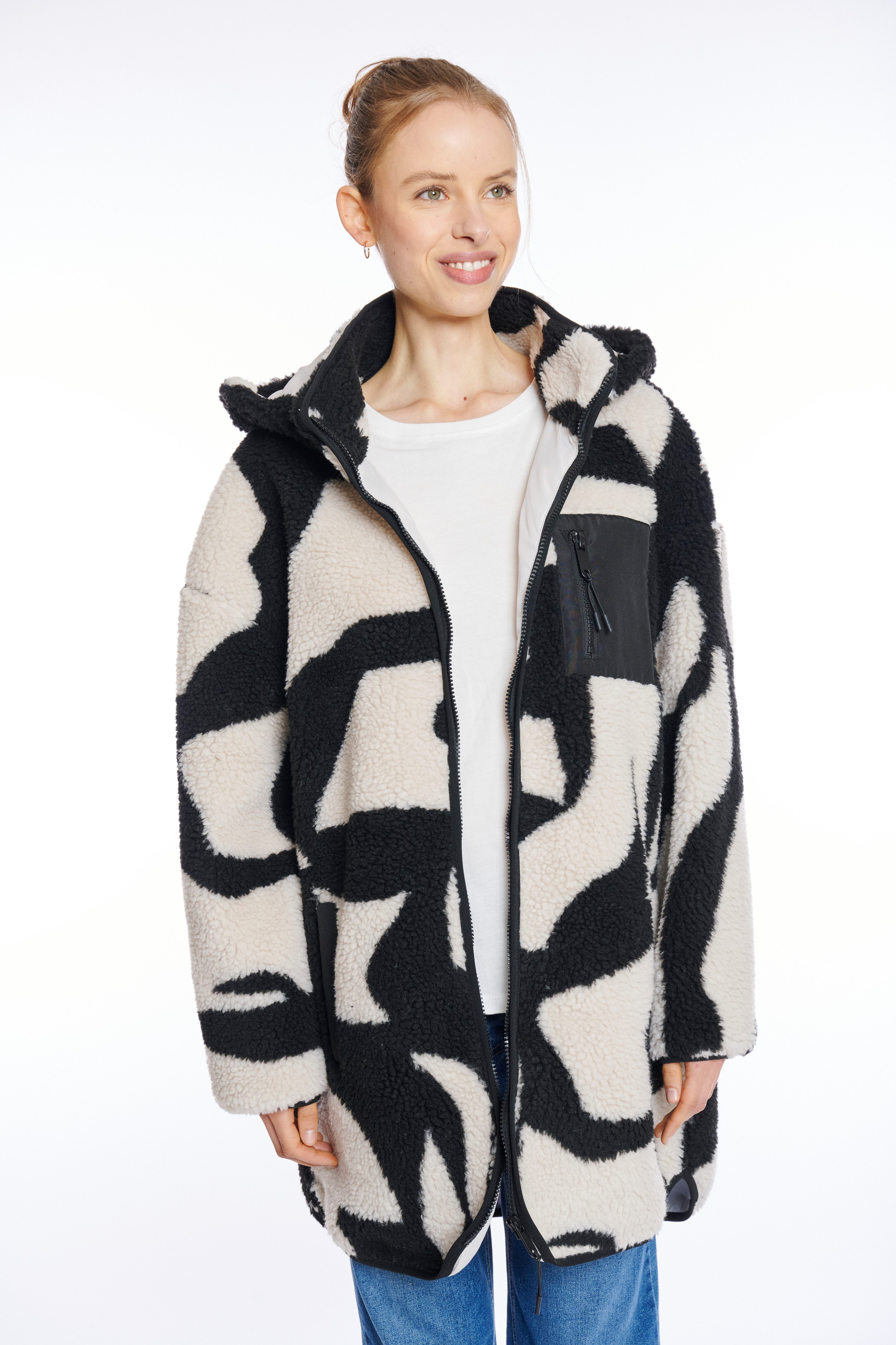 HaILY’S Kapuzenplüschjacke LS P JK Te44ddy günstig online kaufen