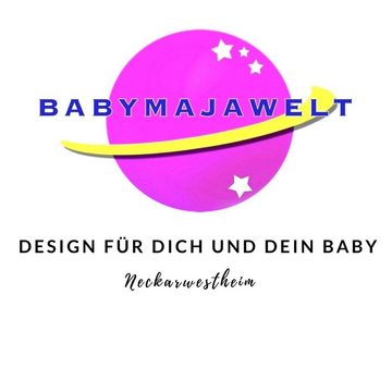 Babymajawelt Stoffwindeln Baby Mullwindeln "Stars" 80x80 cm 3er Pack, Premium Spucktücher (Starter Set, 3-St., Packung), Made in Europe, Sterne, besonders hautfreundlich und atmungsaktiv