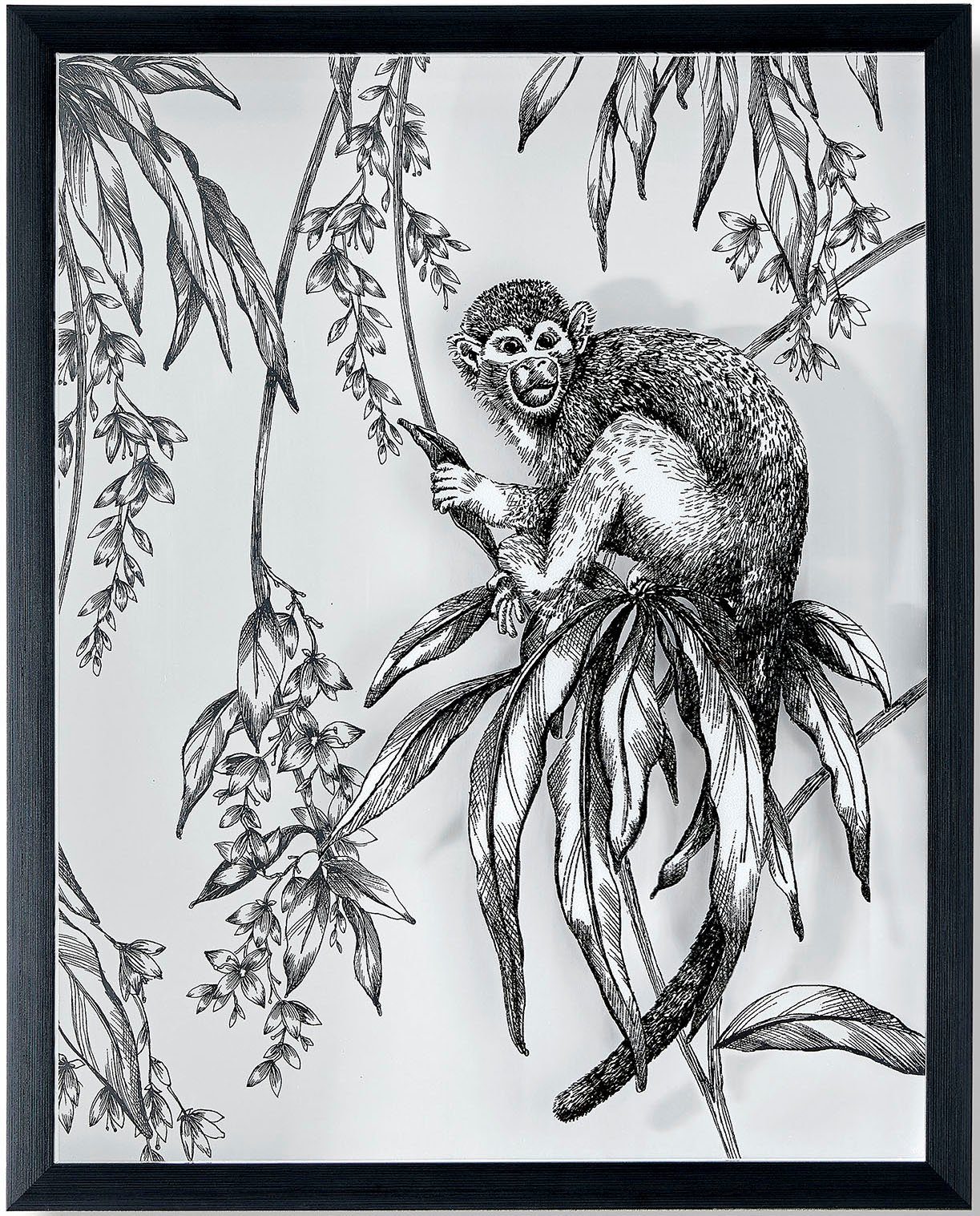 Art for the home Bilderrahmen Saimiri Monkey, (1 St)