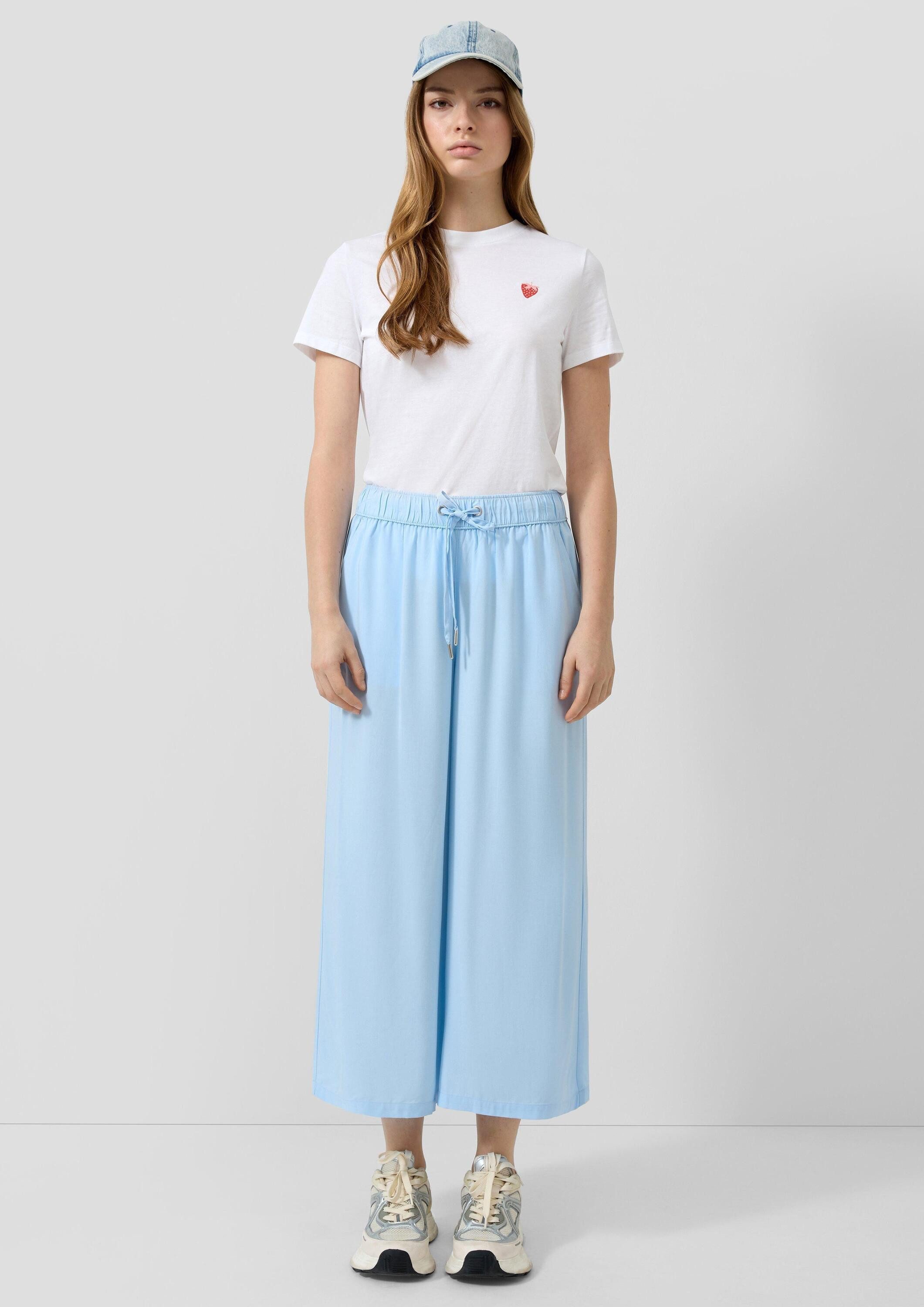 QS Culotte Hose Culotte aus Viskose