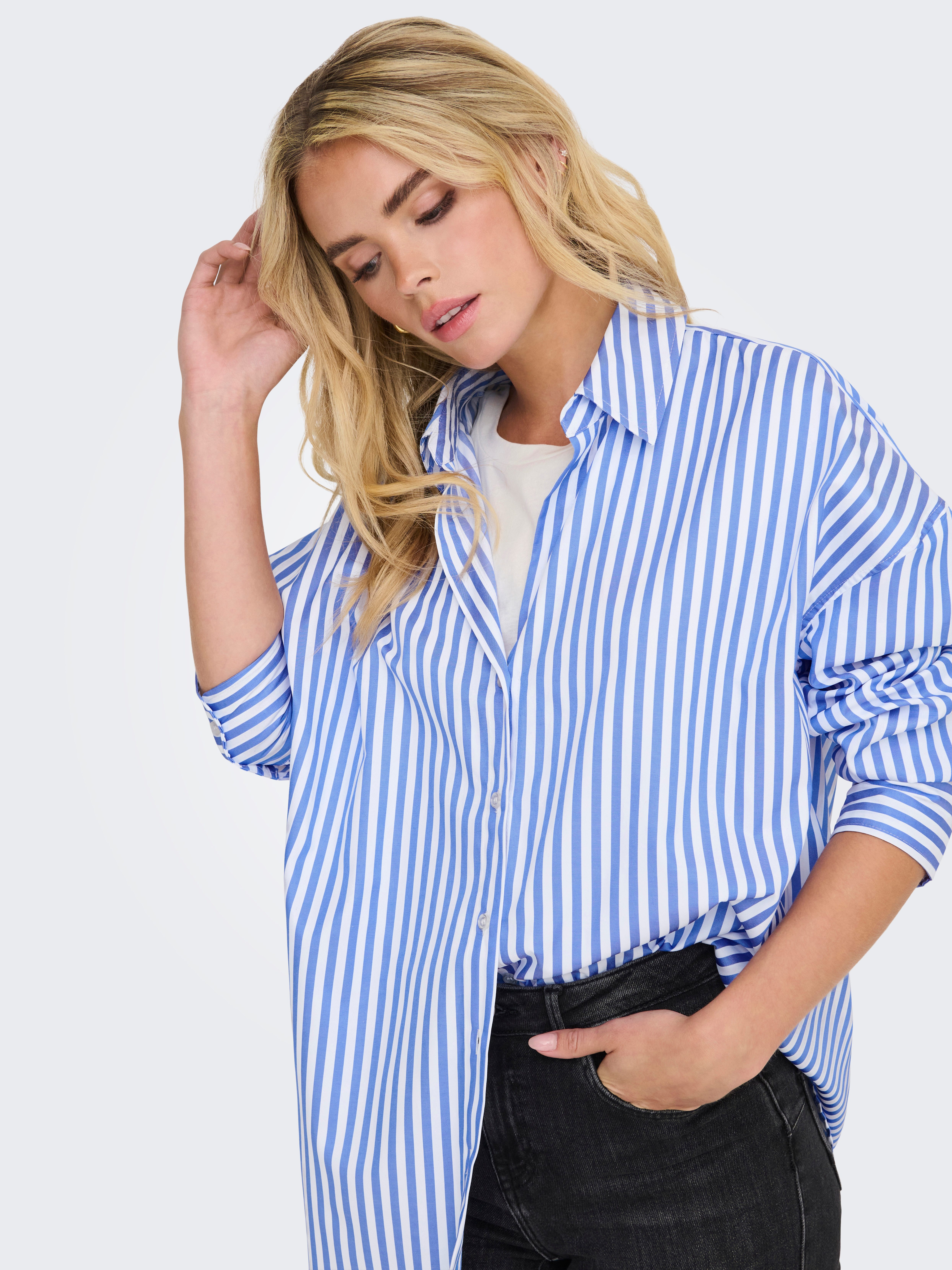JDY Hemdbluse JDYVESPER L/S LOOSE SHIRT günstig online kaufen