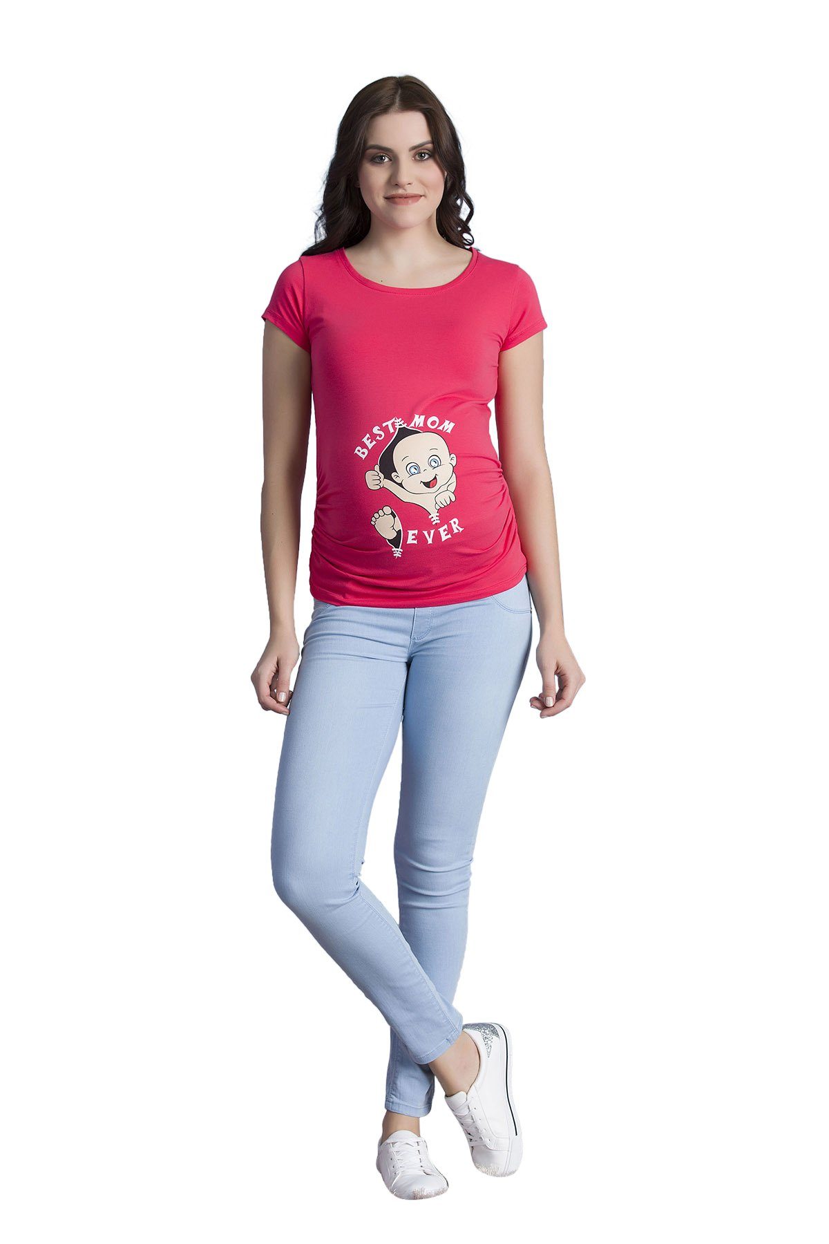 M.M.C. Umstandsshirt Best Mom Ever mit Motiv