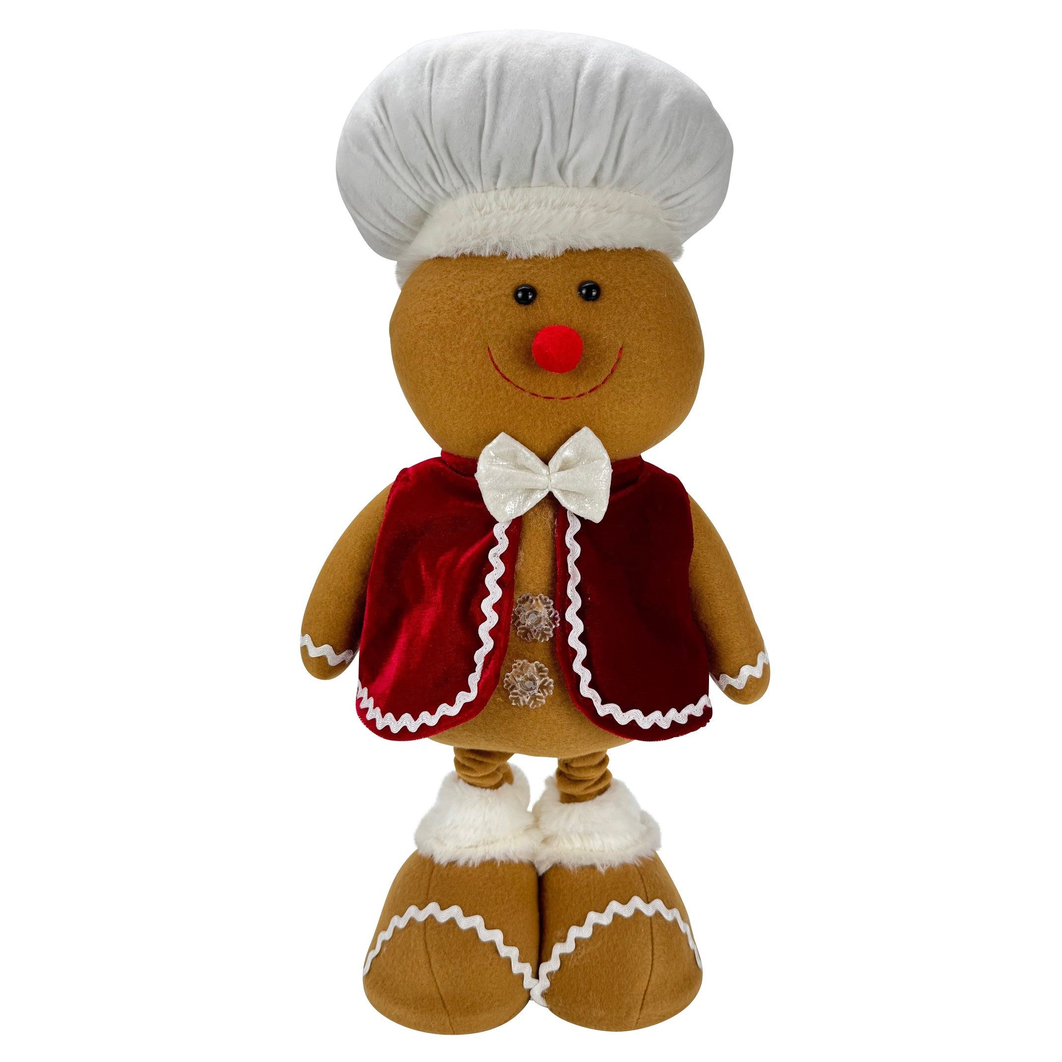 Online-Fuchs Dekofigur Lebkuchenmann, Lebkuchenmännchen mit LED-Beleuchtung günstig online kaufen