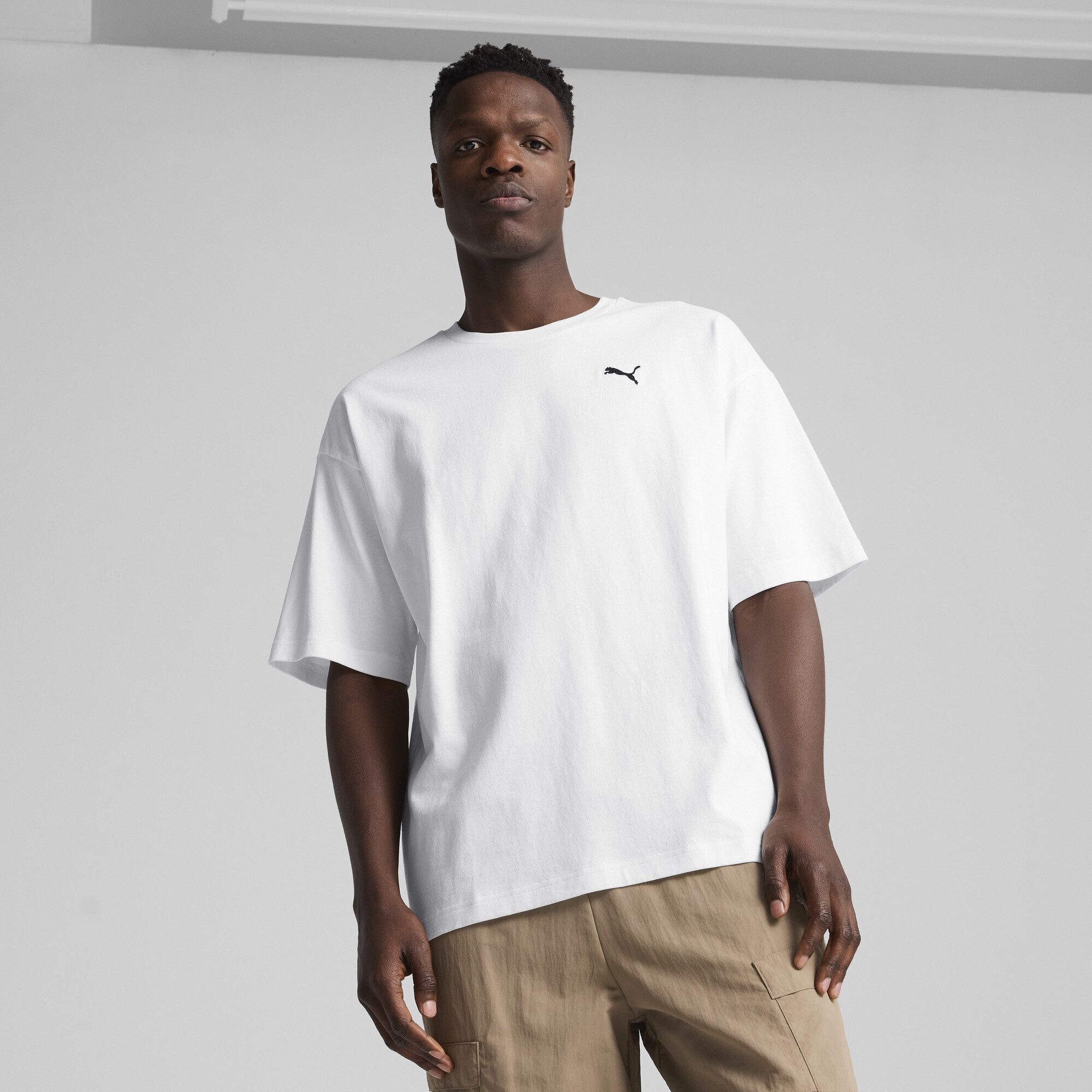 PUMA T-Shirt WARDROBE ESS Oversized T-Shirt günstig online kaufen