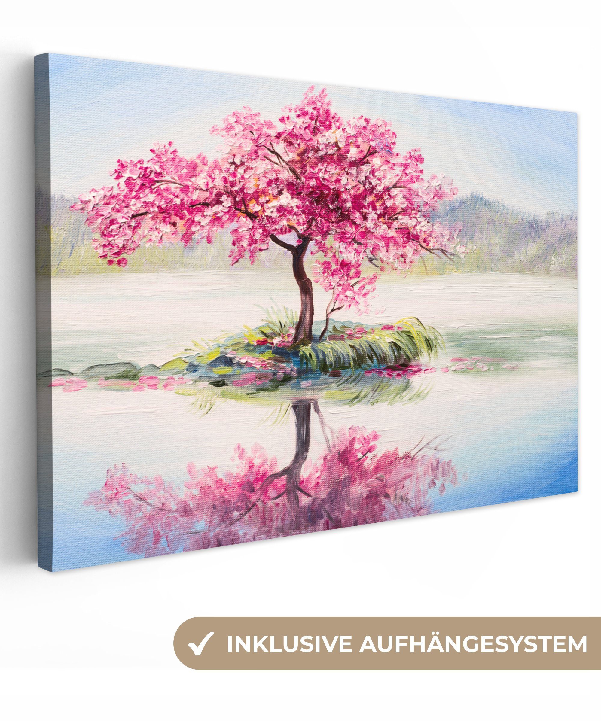 OneMillionCanvasses® Leinwandbild Kunstdrucke - Blüte - günstig online kaufen