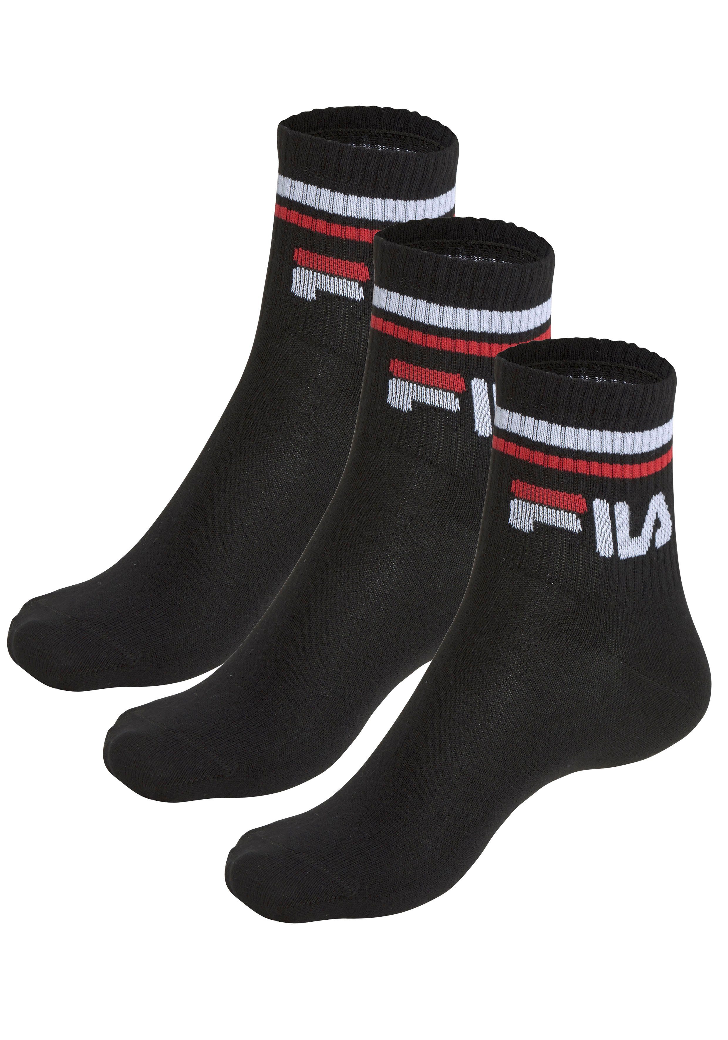Fila Kurzsocken (3-Paar) günstig online kaufen