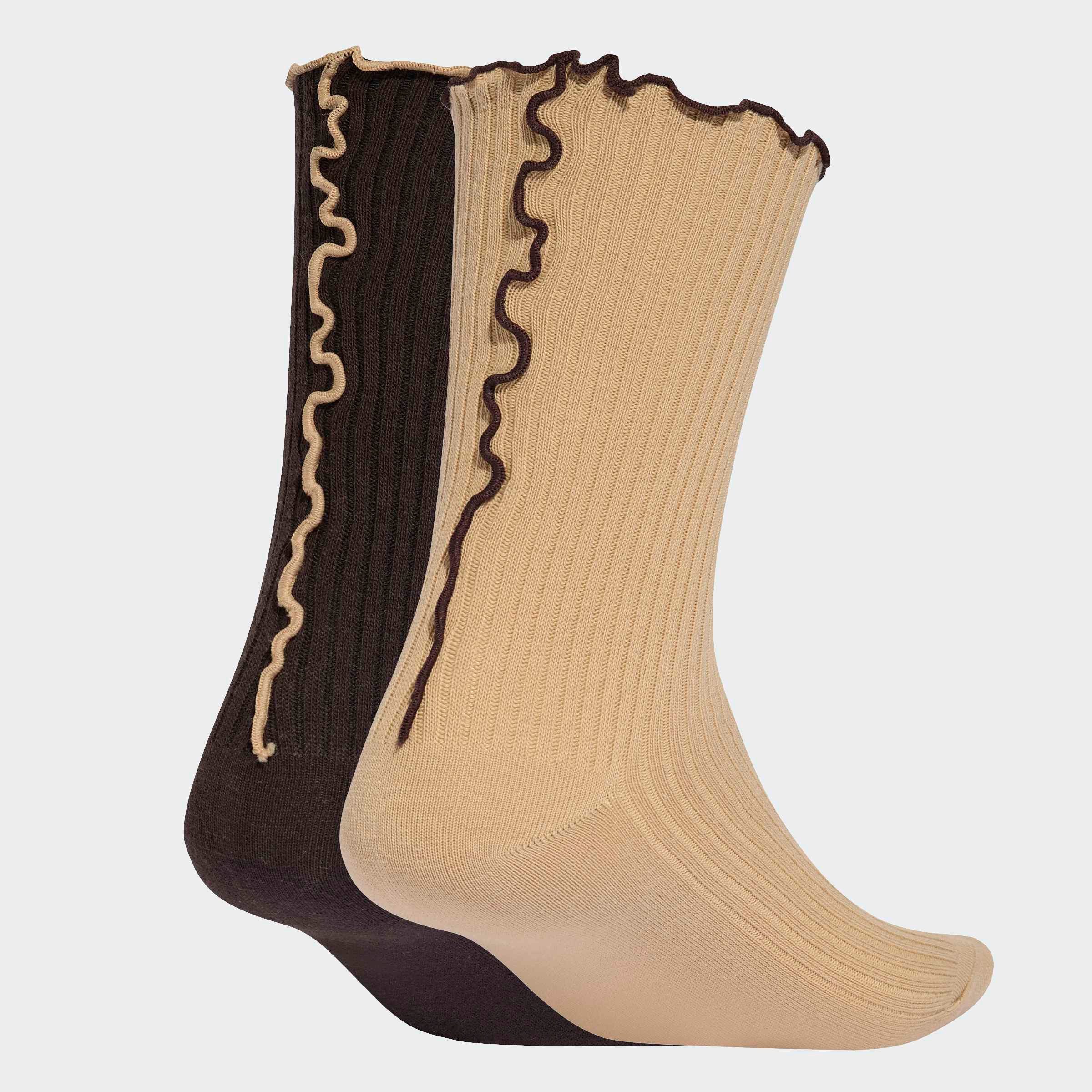 adidas Originals Sportsocken CREW, RÜSCHEN, 2 PAAR (2-Paar) für Erwachsene, im praktischen 2er-Set