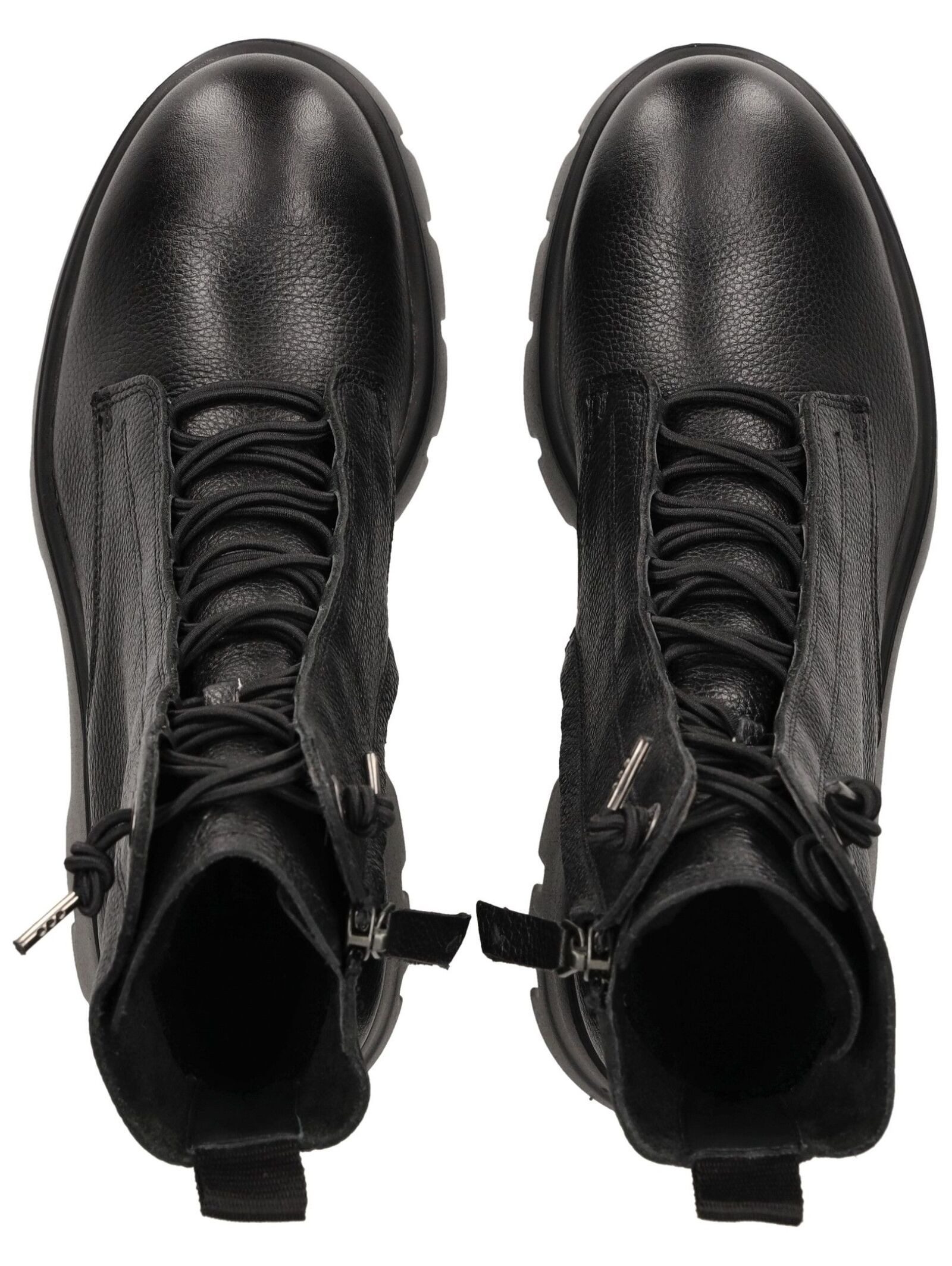 Paul Green Paul Green Stiefelette Glattleder Schnürstiefelette