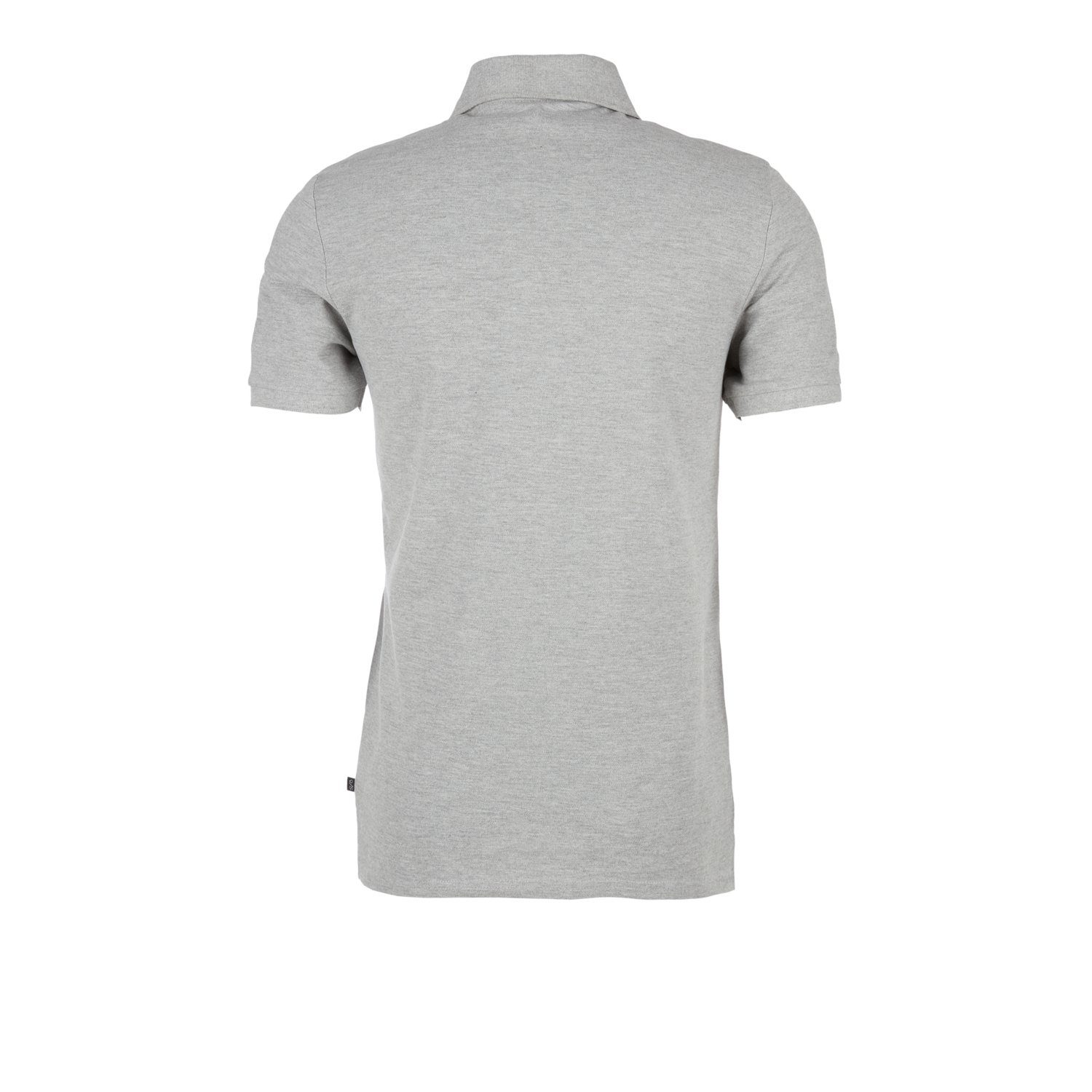 s.Oliver Poloshirt (1-tlg) mit Knopfleiste, Applikationen, Aufdruck, Slim fit, 1 Stück