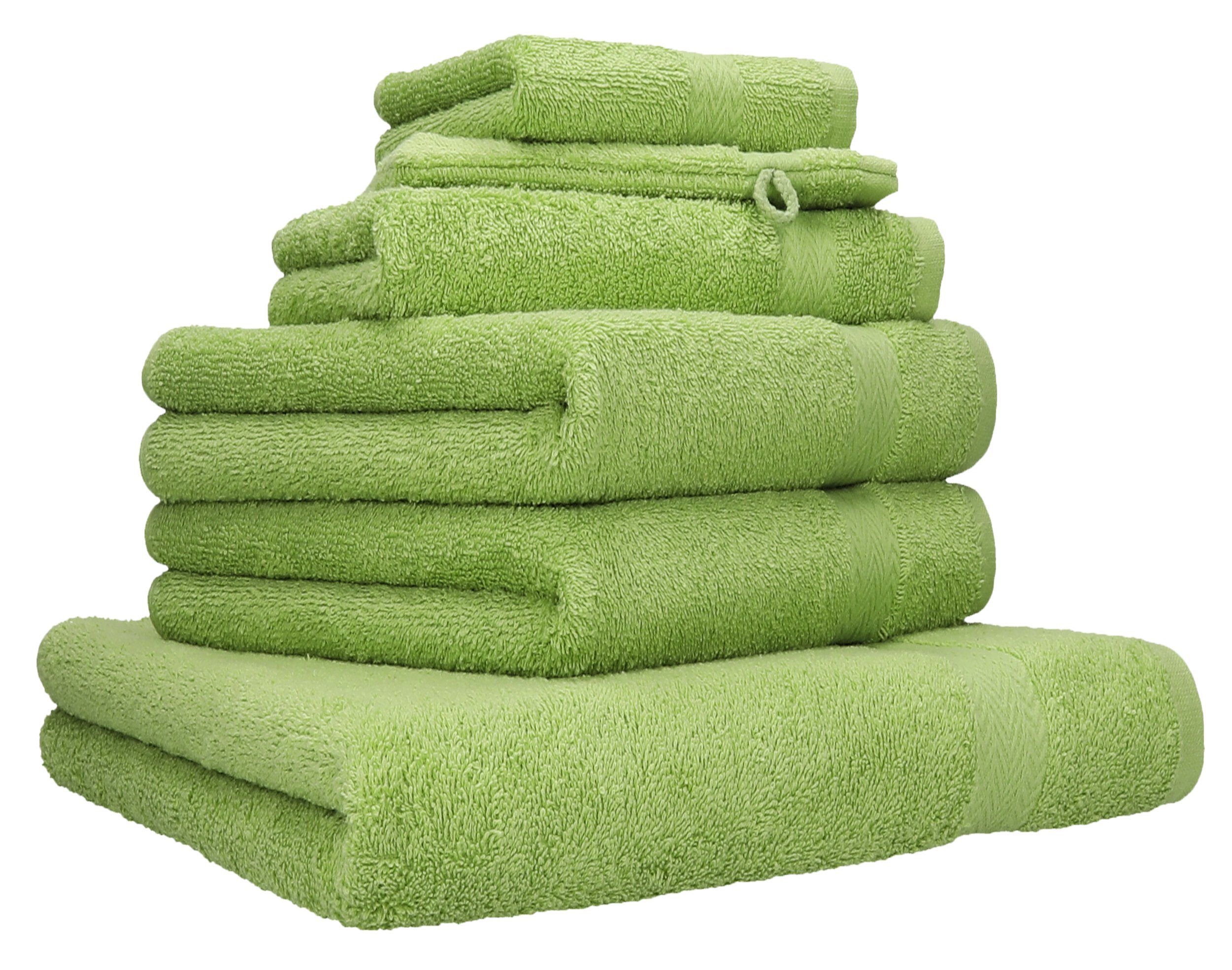 Betz Handtuch Set 6-TLG. Handtücher-Set Premium, 100% Baumwolle (6-St), 1 Liegetuch 2 Handtücher 1 Gästetuch 1 Waschhandschuh 1 Seiftuch