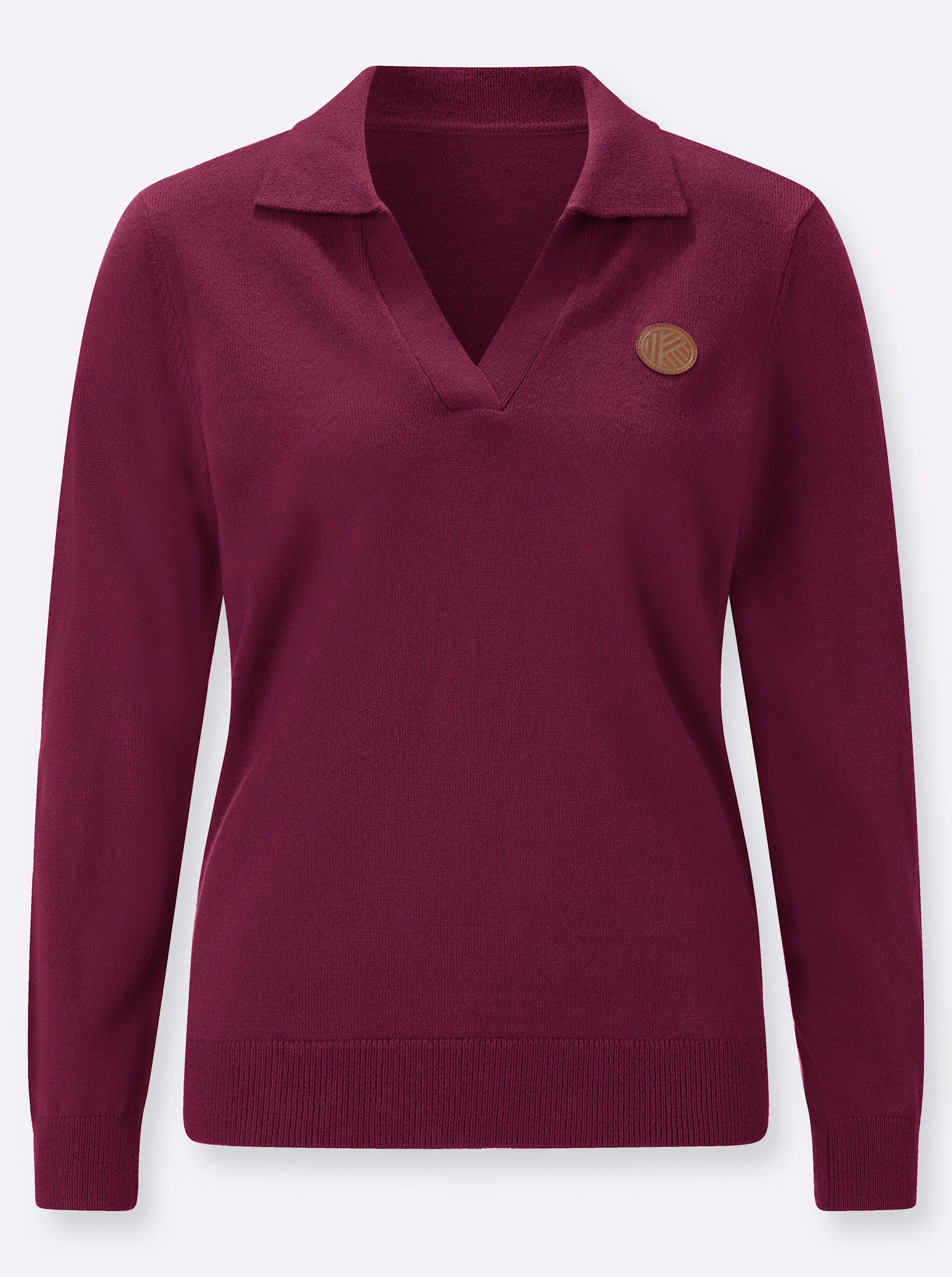 Sieh an! Strickpullover Pullover Langarm Jersey