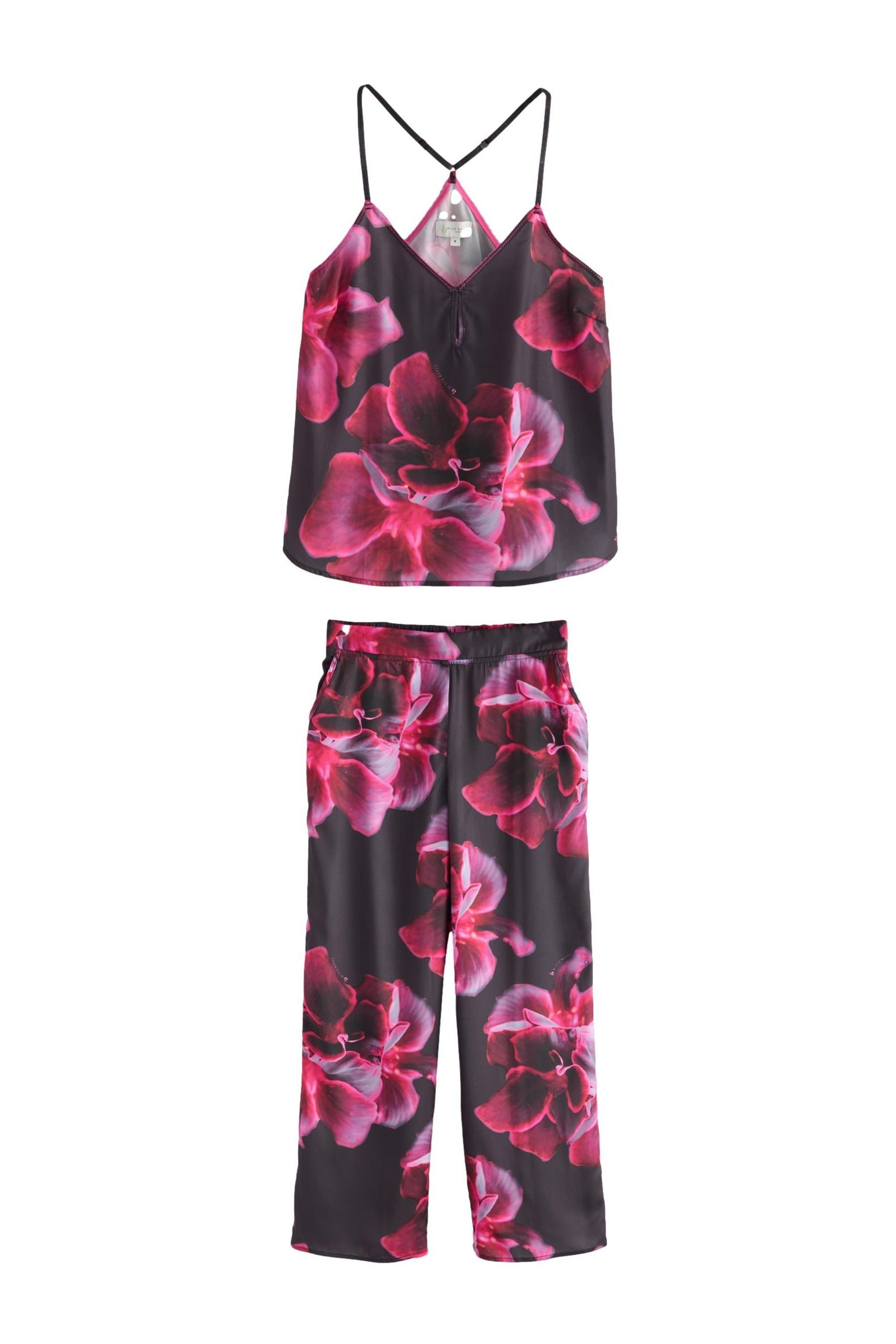 Pyjama B By Ted Baker geblümter Schlafanzug mit Camisole