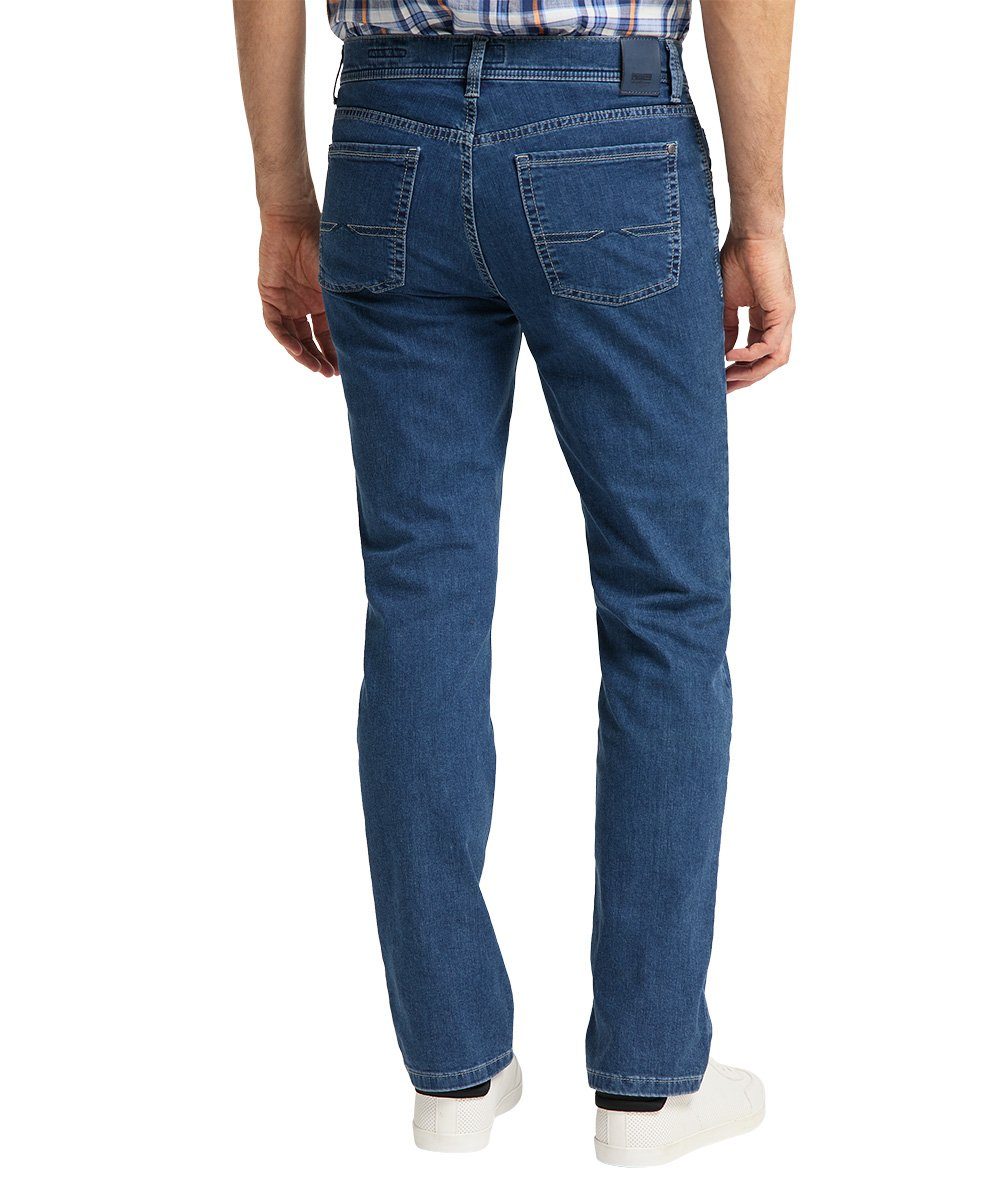 Herren Jeans Pioneer Authentic Jeans 5-Pocket-Jeans PIONEER RANDO MEGAFLEX rinsed wash deep blue 1680