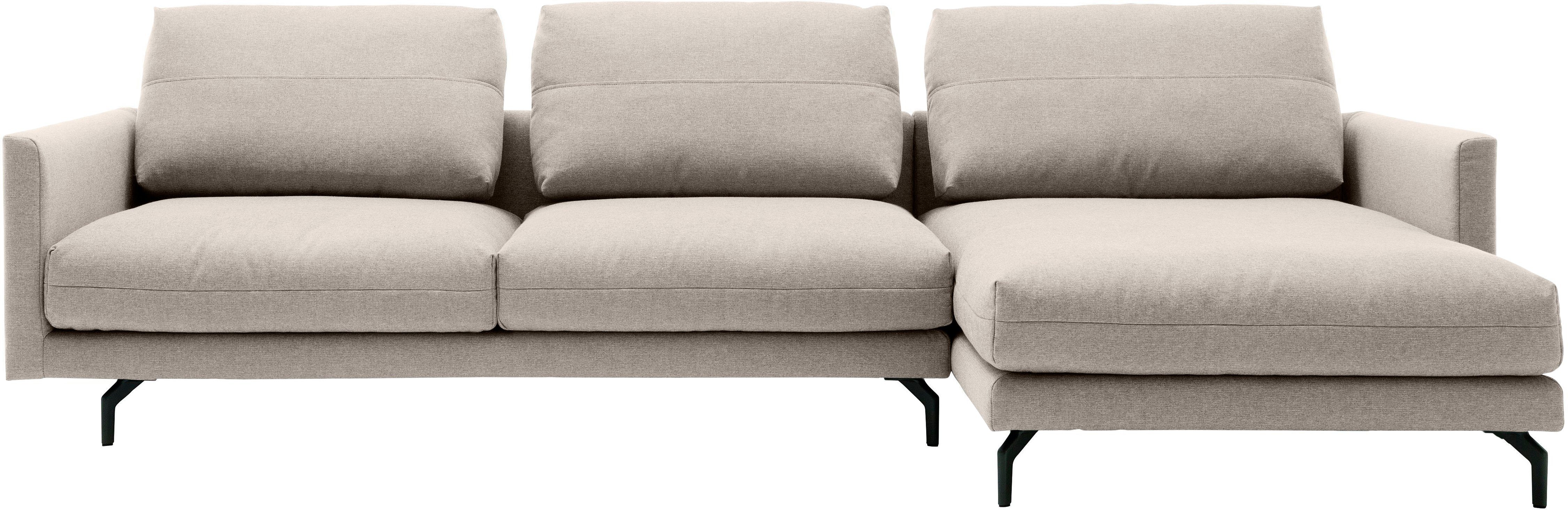 Creation BY ROLF BENZ Ecksofa CR.414, Designecksofa, Polsterecke, L-Form, wahlweise aus feinstem Rindsleder oder hochwertigem Chenille
