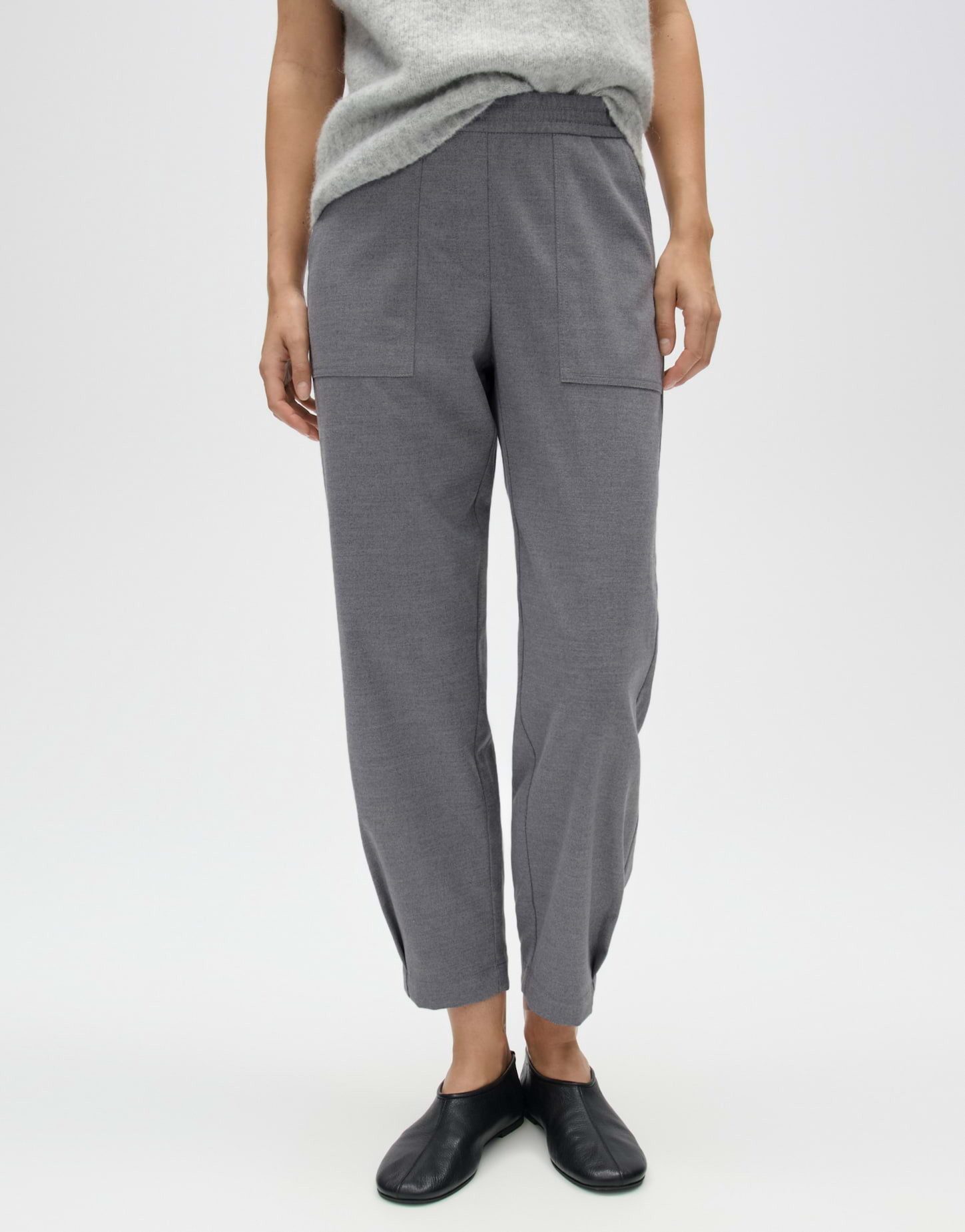 OPUS Stoffhose mit Cargotaschen Schmal zulaufendes Bein mit Cargotaschen und Komfortbund