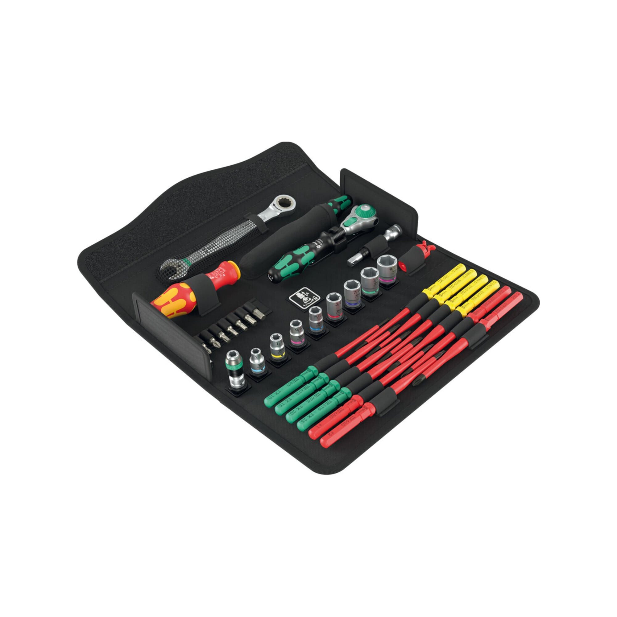 Wera Werkzeugtasche Wera Kraftform Kompakt W Imperial 1 Wartung, 35-teilig