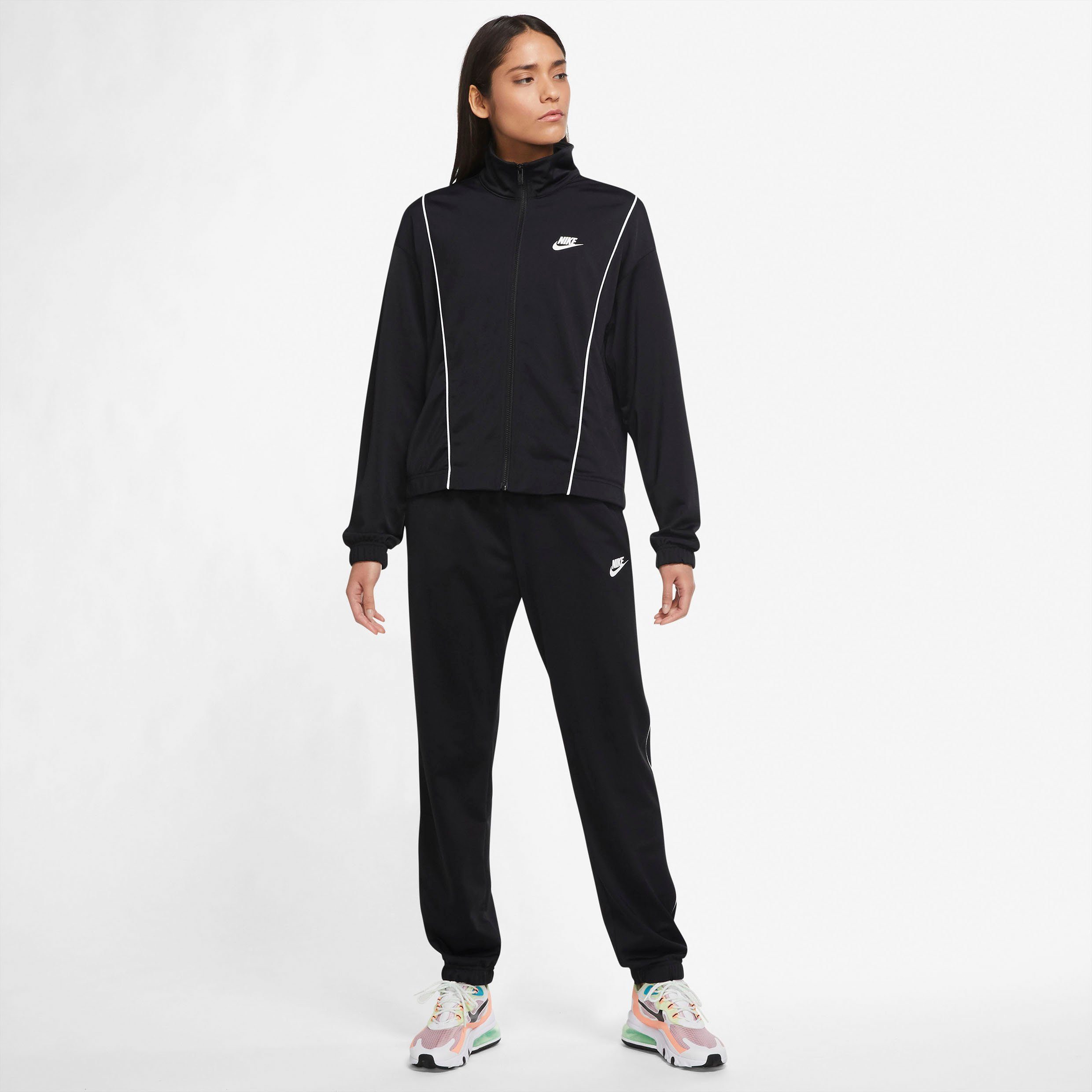 BLACK FRIDAY - Nike Sportswear Trainingsanzug »Women's Fitted Track Suit«  (Set, 2-tlg) kaufen | OTTO