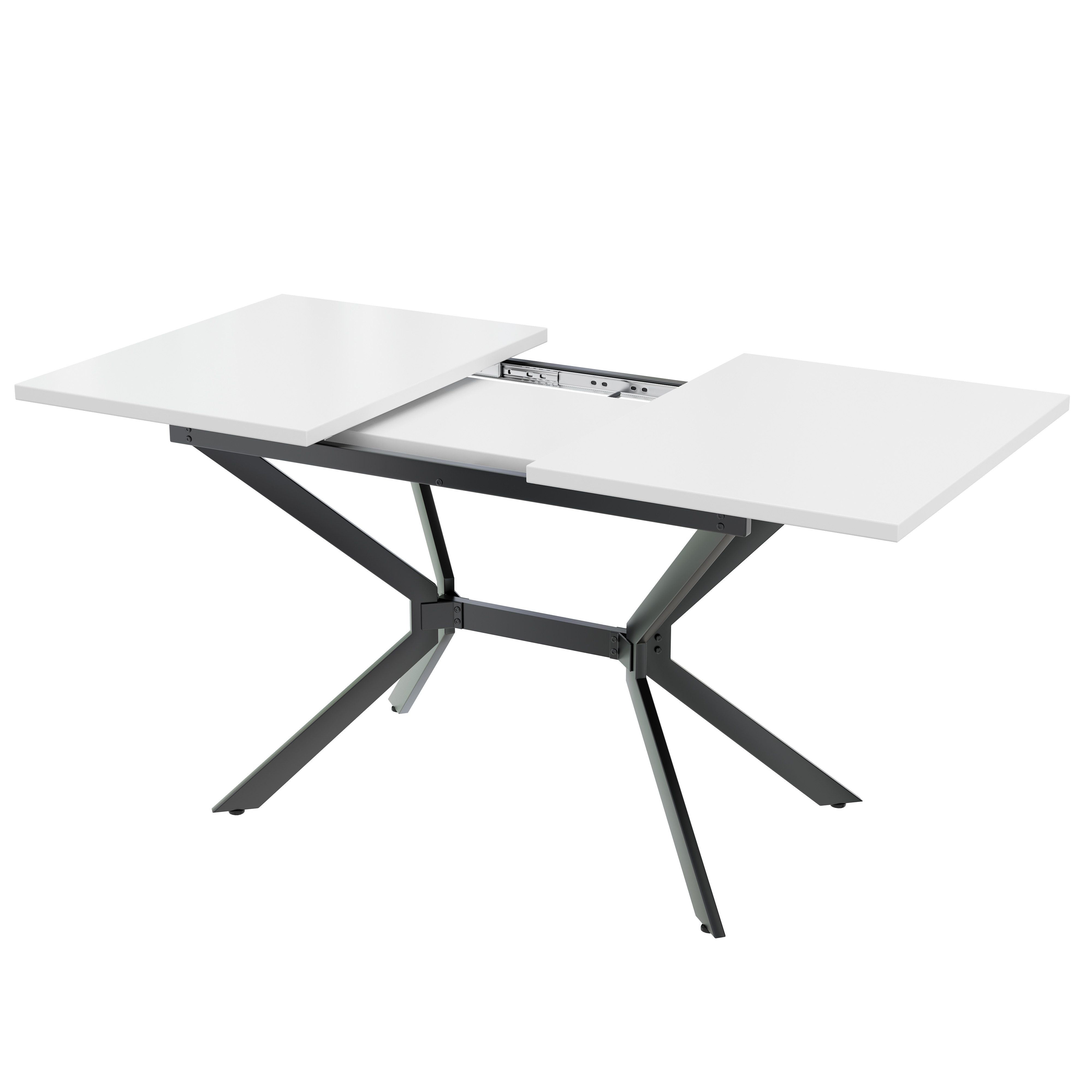 MODFU Esstisch ausziehbar 120-160cm (Rechteckiger Arbeitstisch günstig online kaufen
