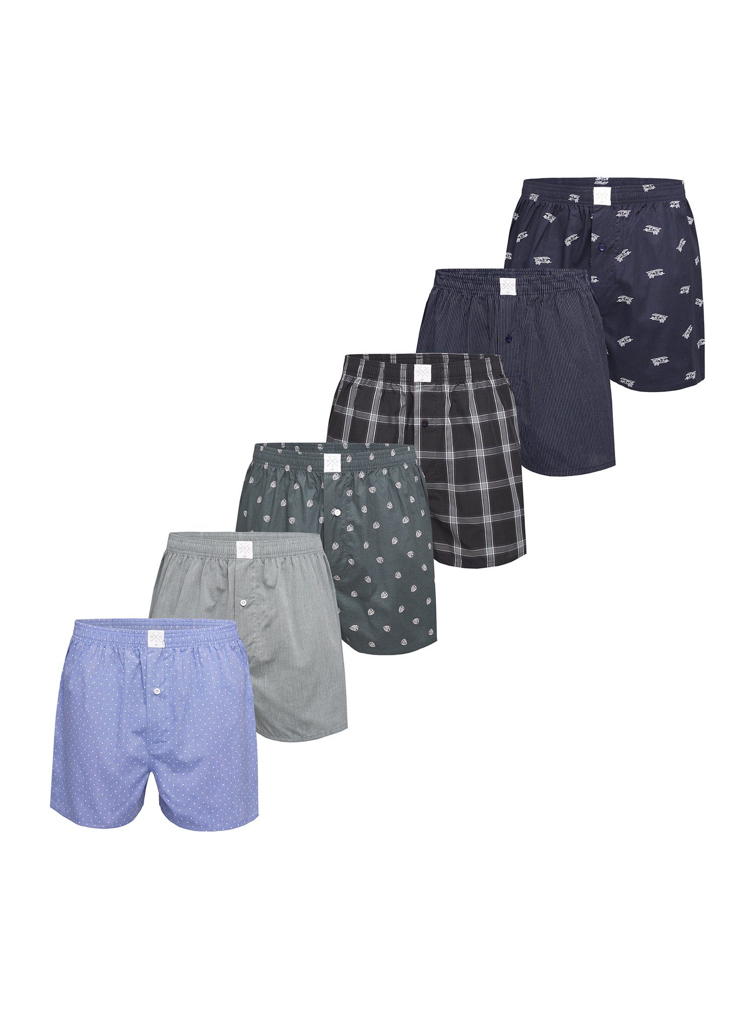 Set boxershort Boxer Classics MG-1 unterwäsche (6-St) 9 unterhose