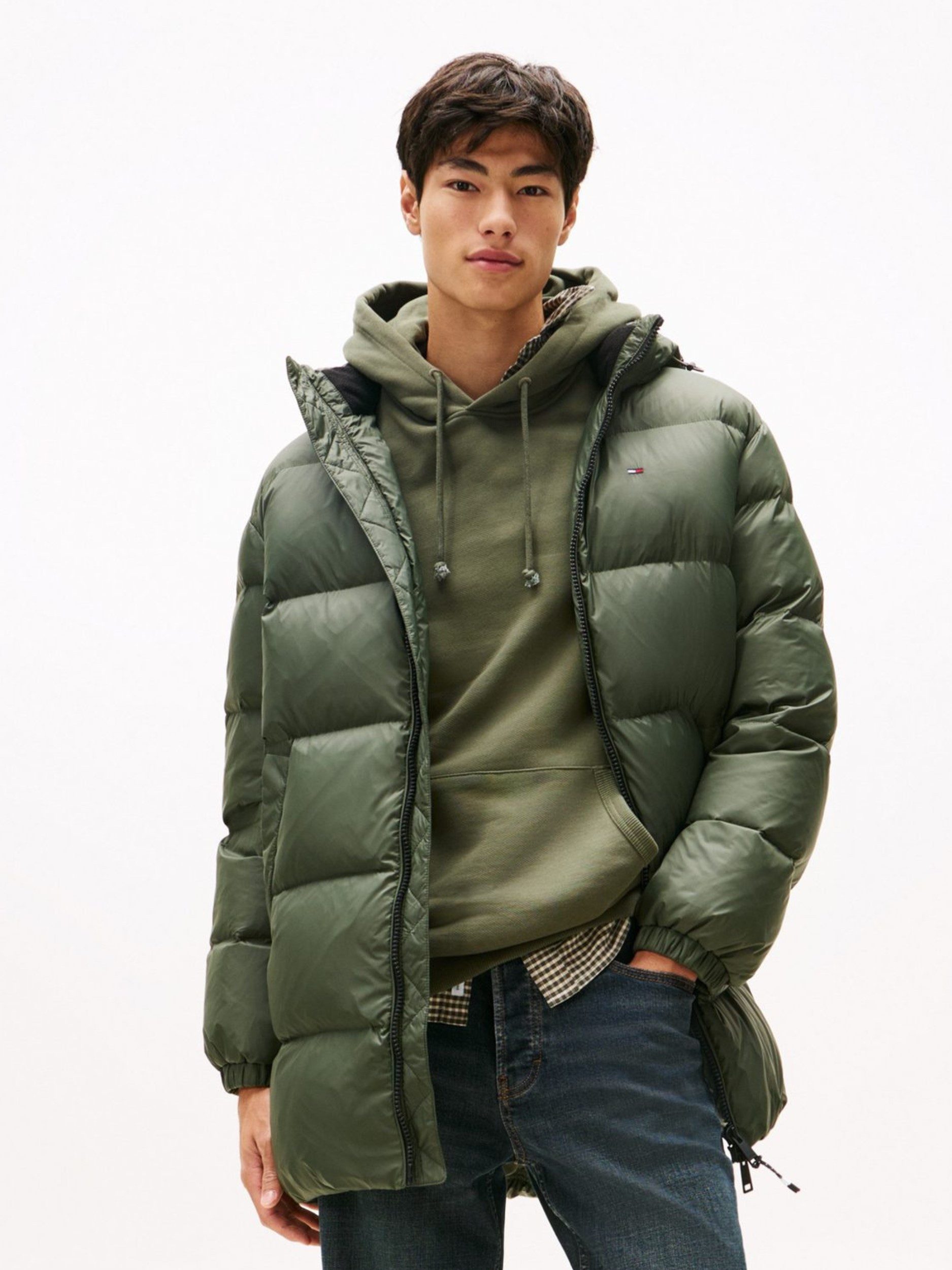 Tommy Jeans Steppjacke TJM ESSENTIAL DOWN PARKA Daunenjacke, Übergangsjacke günstig online kaufen