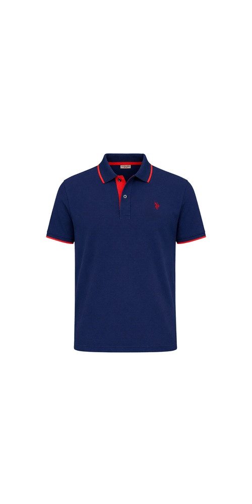 U.S. Polo Assn. Poloshirt US16300 (Baumwolle) navyblau Herren günstig online kaufen