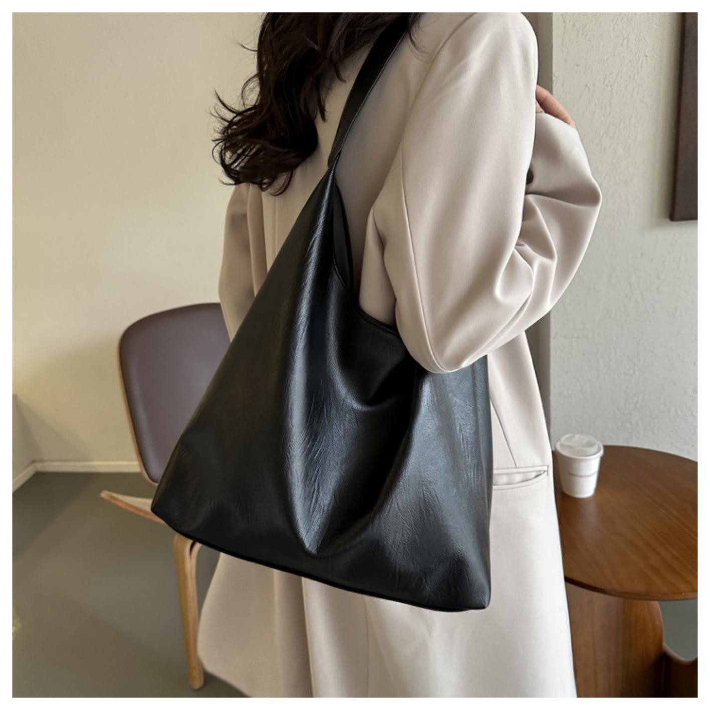 Coonoor Henkeltasche Weiche Kunstleder für Frauen Hobo-Taschen Tote Umhänge günstig online kaufen