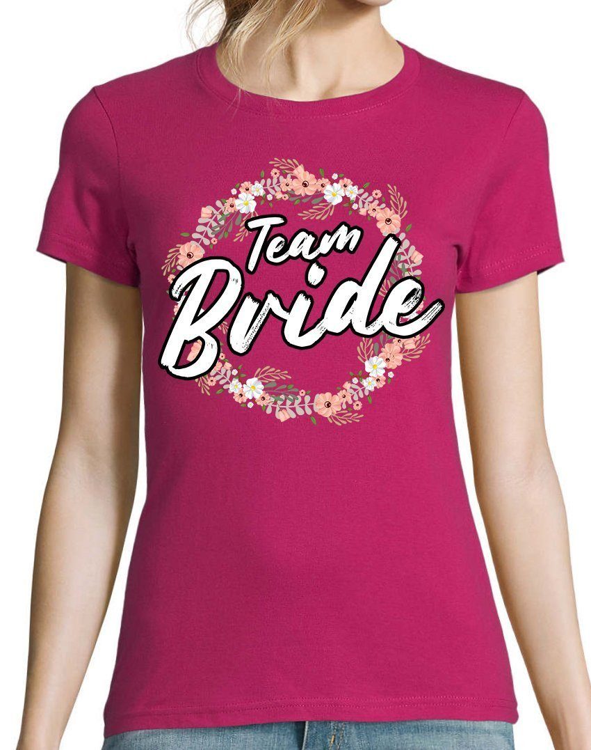 Youth Designz T-Shirt Bride Team Braut günstig online kaufen