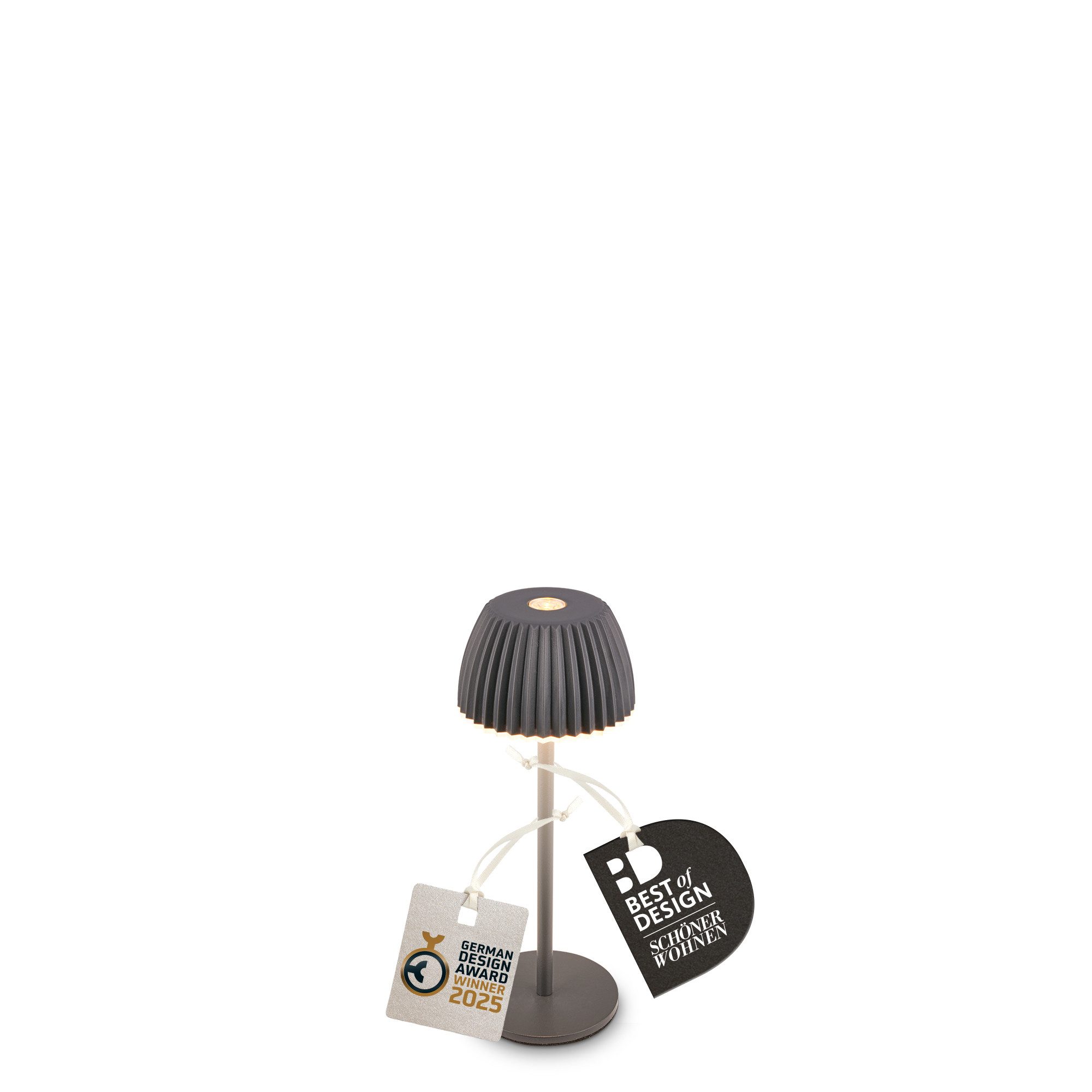 Briloner Leuchten LED Tischleuchte Riffle Tischlampe günstig online kaufen