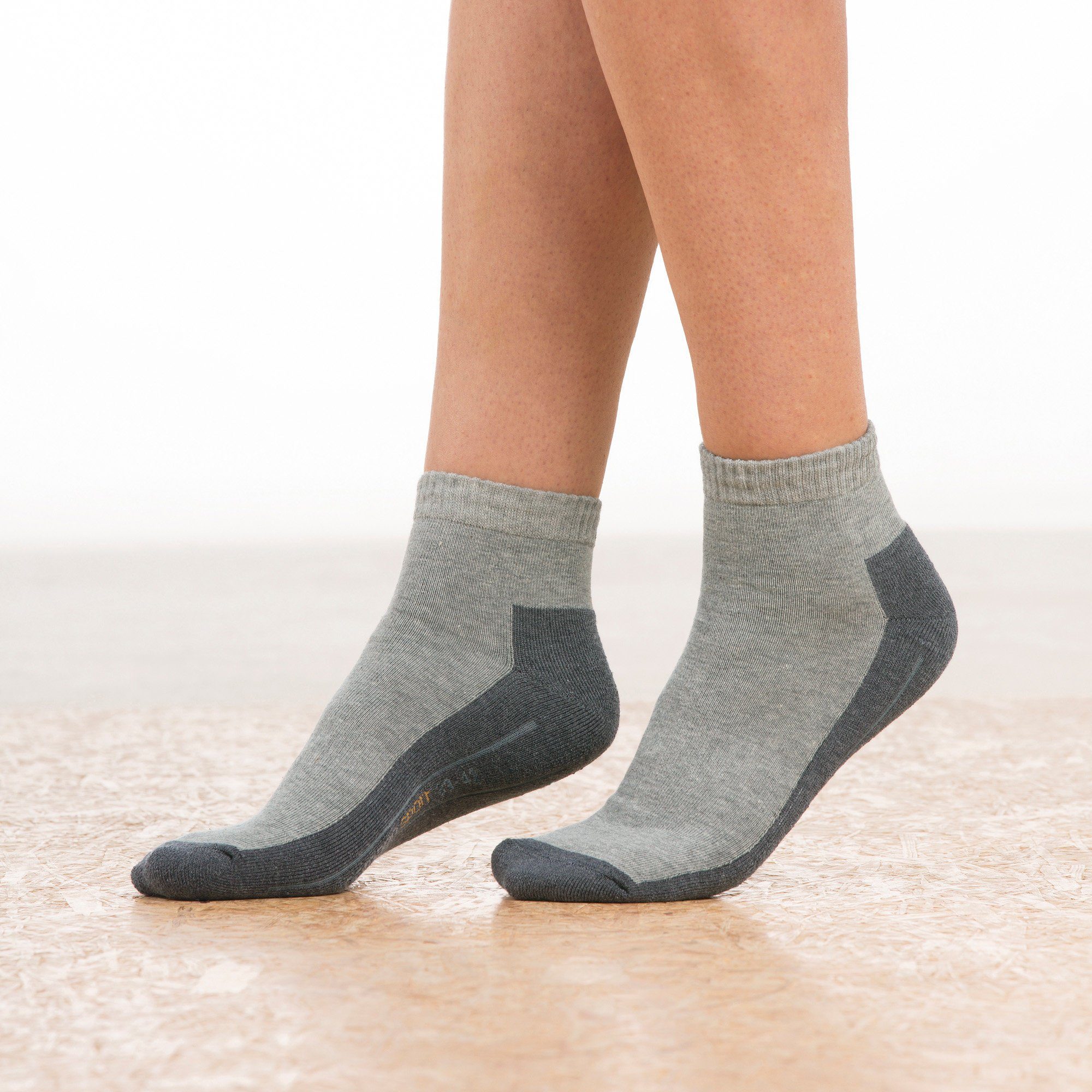 Camano Socken Unisex-Sport-Kurzsocken 2 Paar Uni günstig online kaufen