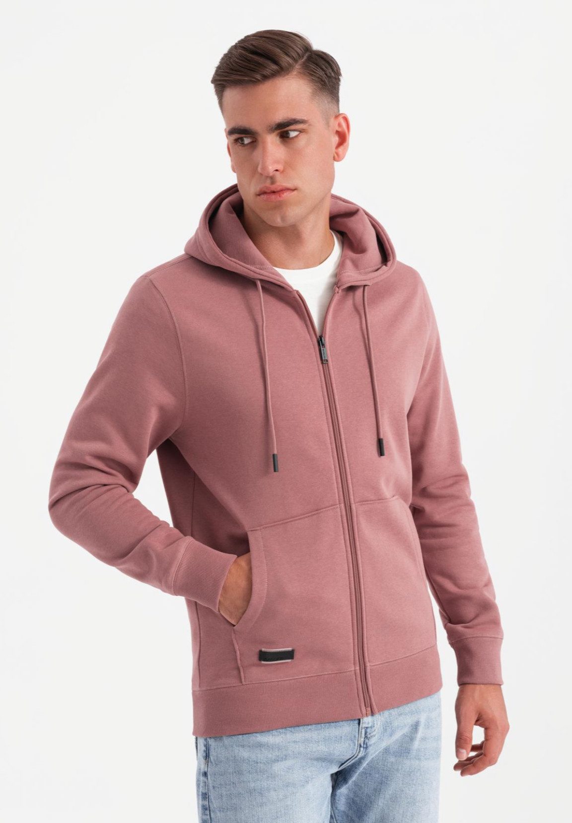 OMBRE Kapuzensweatjacke Kapuzensweatshirt