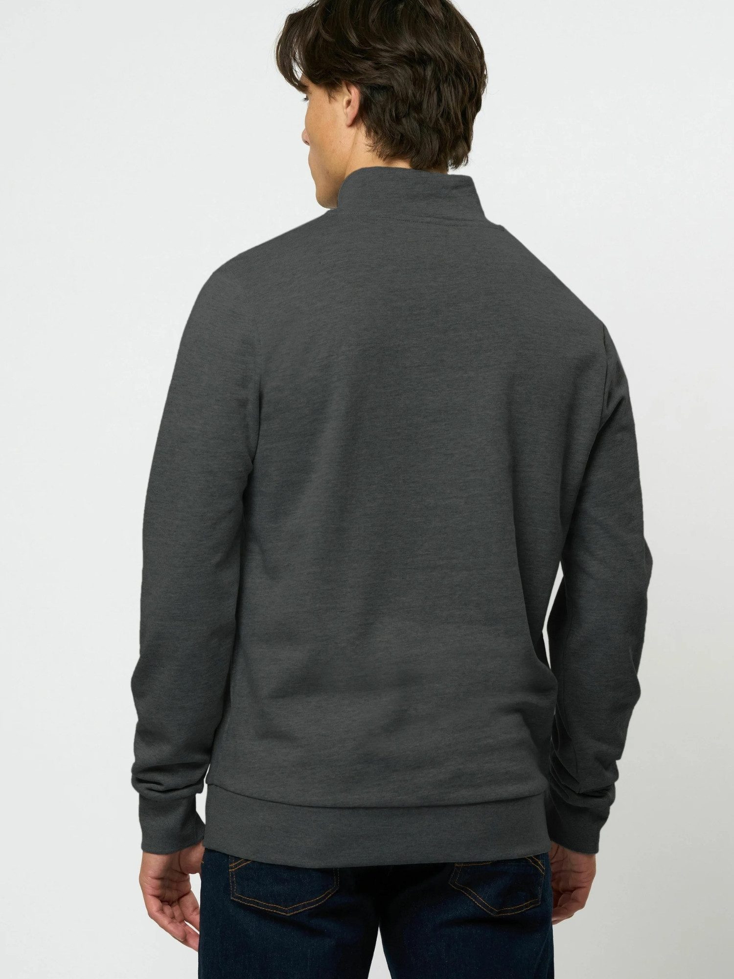 MCS Rundhalspullover MCS sweatshirt with half-zip MCClement günstig online kaufen