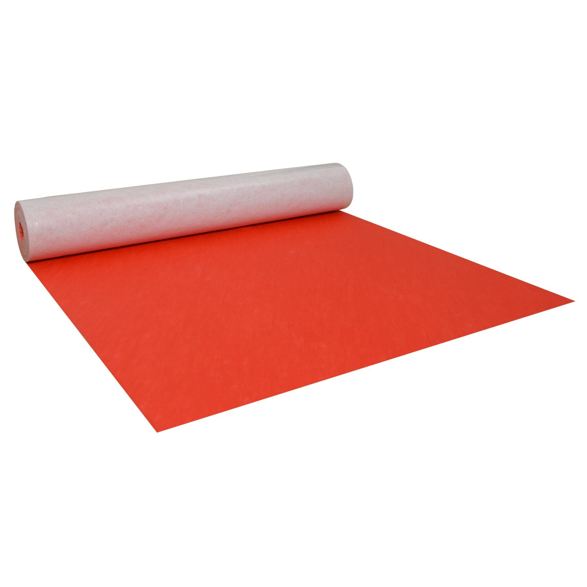 Scorprotect® Malervlies Treppenschutzvlies Rot selbstklebend 160 g/m² 25 Abdeckvlies m²