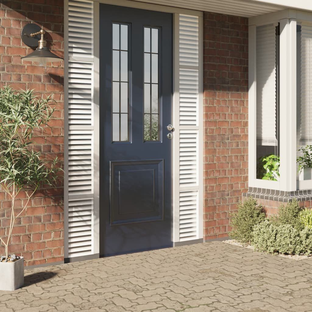 vidaXL Fensterfolie Fensterfolie Matt Jalousien-Muster 90x500 günstig online kaufen