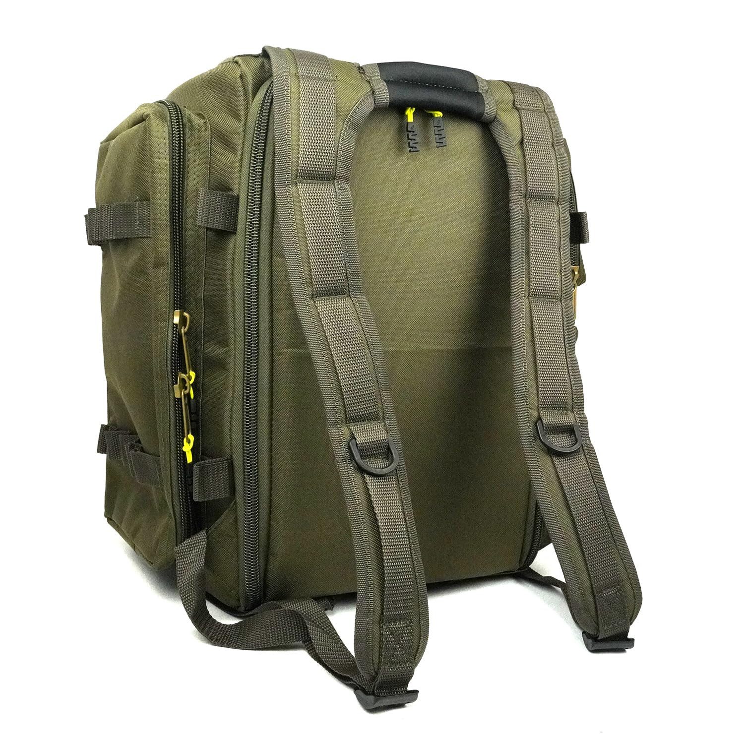 FAITH CARP TACKLE Angelrucksack Uni Backpack Grün Multifunktionale Angeltasche Rucksack