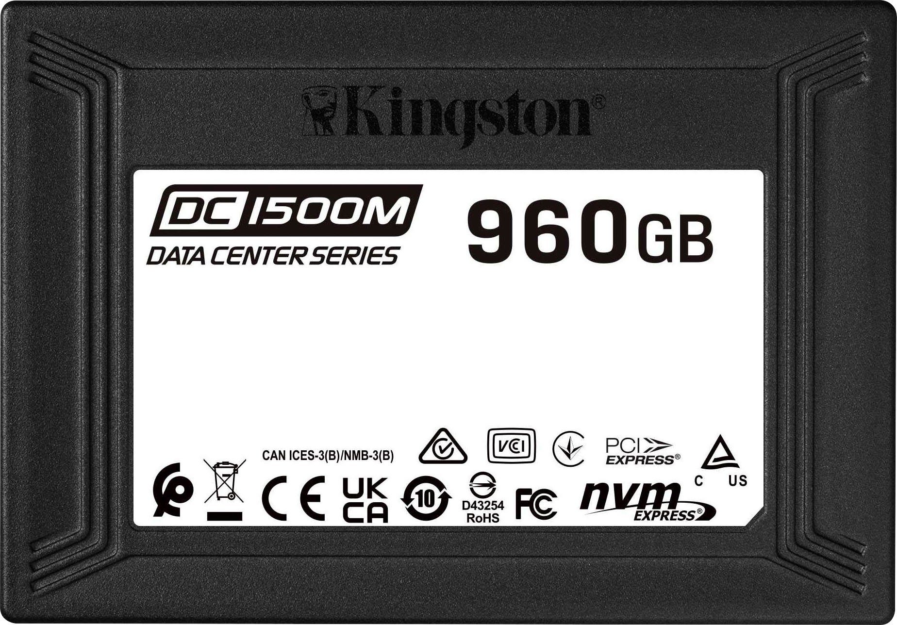 Settlers modtagende sigte Kingston DC1500M U.2 ENTERPRISE-SSD 7,68TB interne SSD (7,68 TB) 2,5" 3100  MB/S Lesegeschwindigkeit, 2700 MB/S Schreibgeschwindigkeit