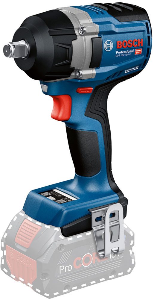 Bosch Professional Akku-Drehschlagschrauber »GDS 18V-750 C«, ohne Akku, ohne Ladegerät