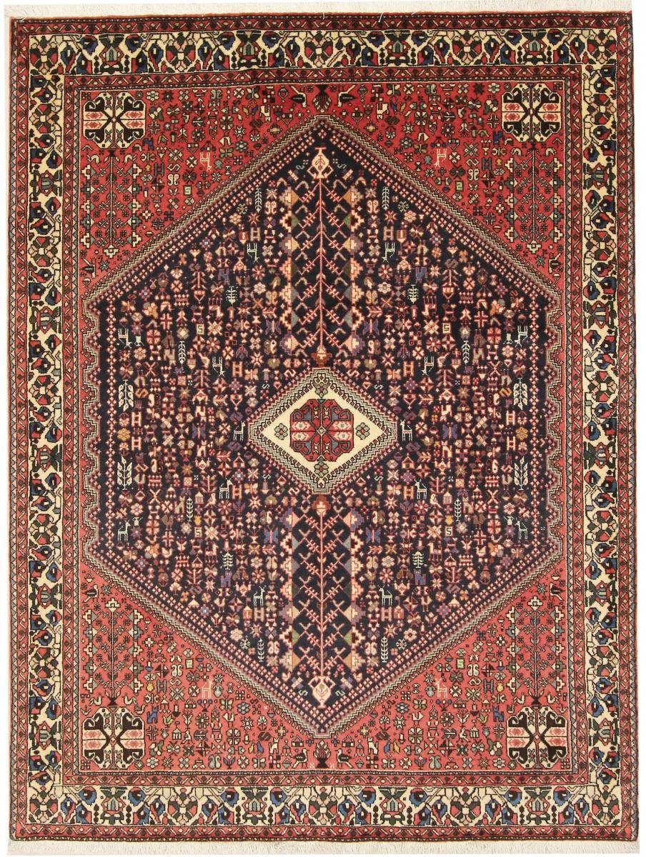 Orientteppich Abadeh 151x199 Handgeknüpfter Orientteppich / Perserteppich, Nain Trading, rechteckig, Höhe: 8 mm