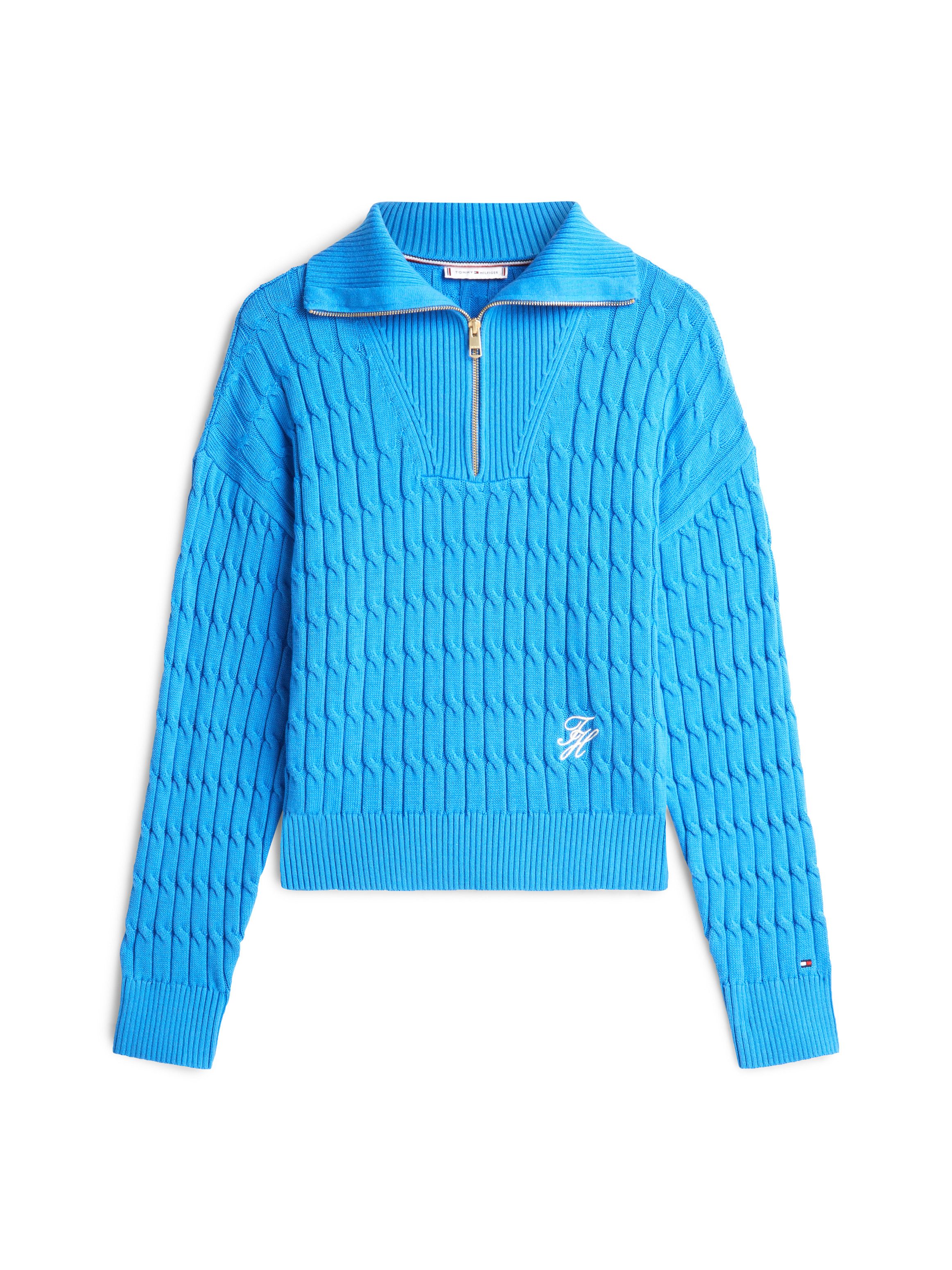 Troyer CO CABLE MID GG 1/2 ZIP LS SWT