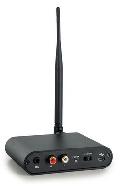 Beatfoxx SDT-40 Silent Disco V2 Sender Funk-Kopfhörer (Wireless Stereo Kopfhörer für Silent Disco-Anwendungen, UHF-Technik, 3 Kanäle - Über 150 m Reichweite)