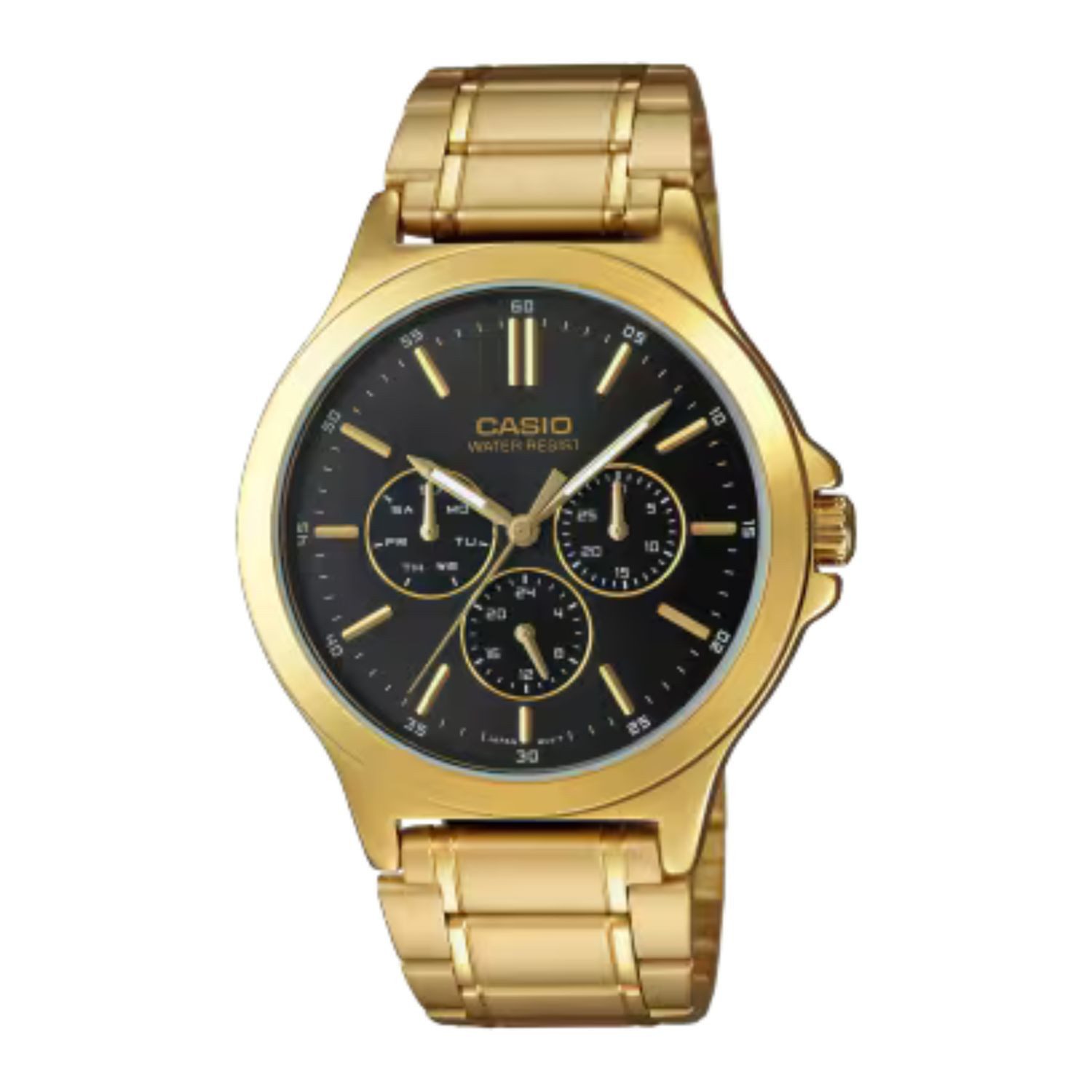 CASIO Quarzuhr Casio Armbanduhr MTP-V300G-1AUDF
