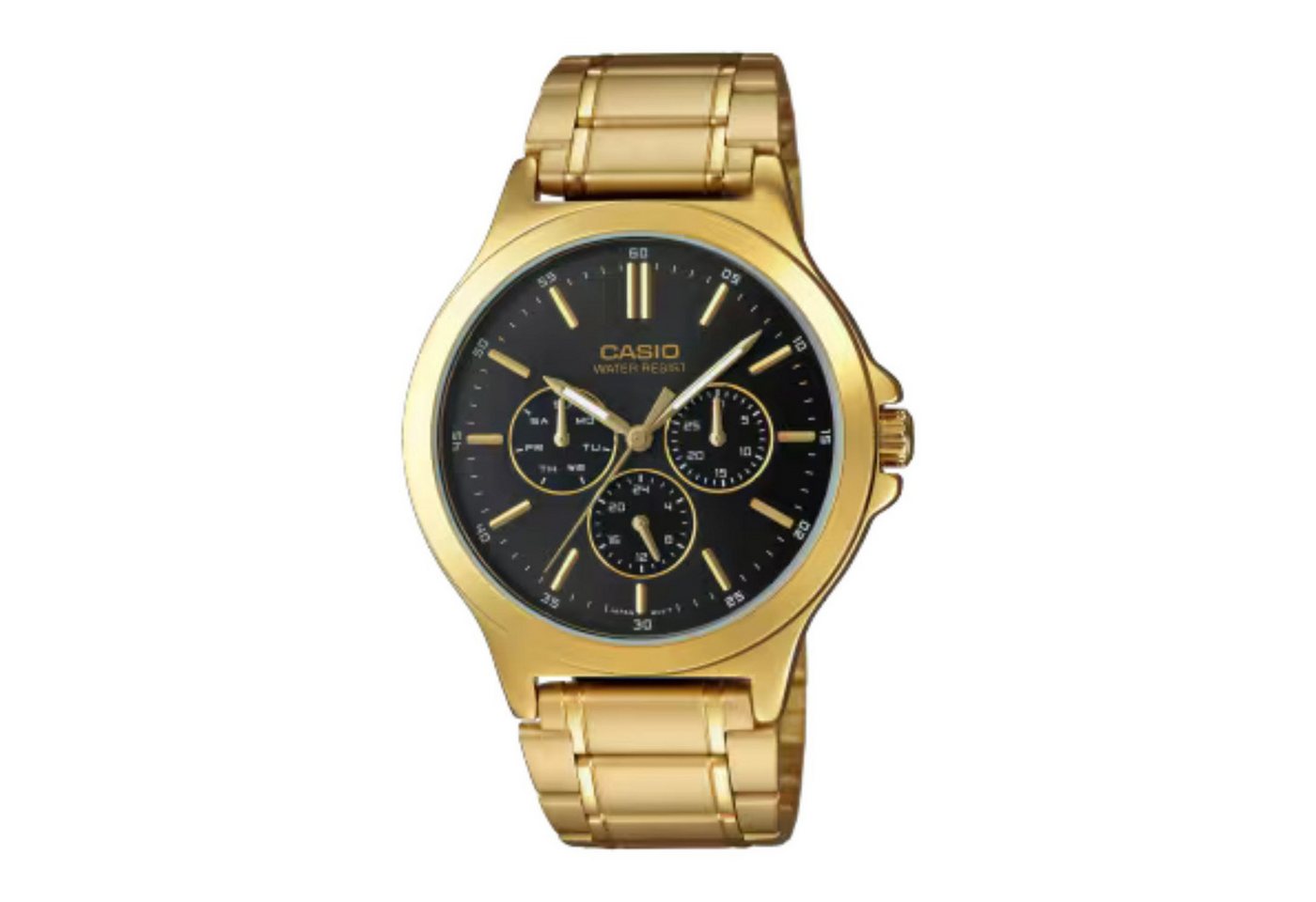 CASIO Quarzuhr Casio Armbanduhr MTP-V300G-1AUDF
