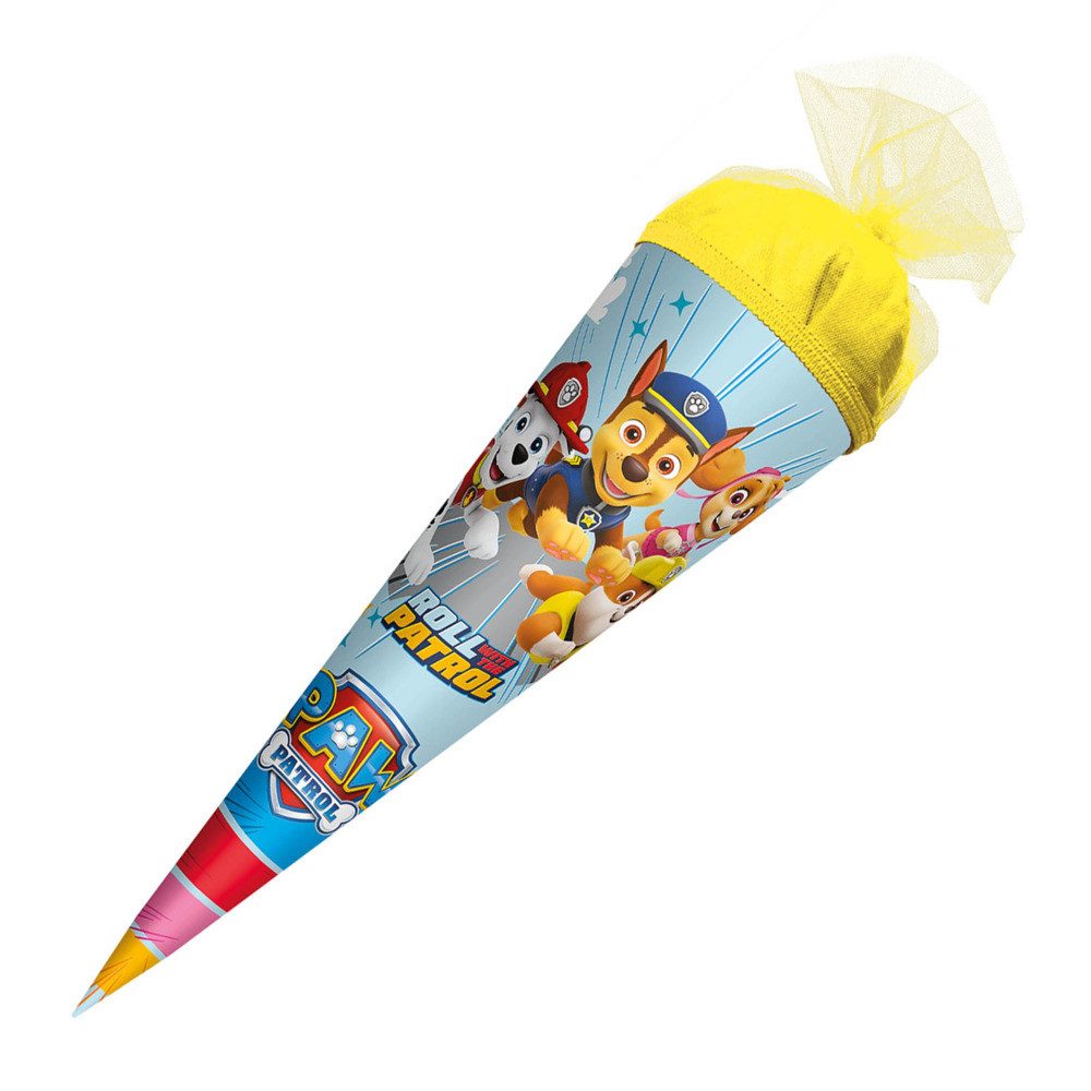 Roth Schultüte Roth Schultüte PAW PATROL rund Tüllverschluss 50cm