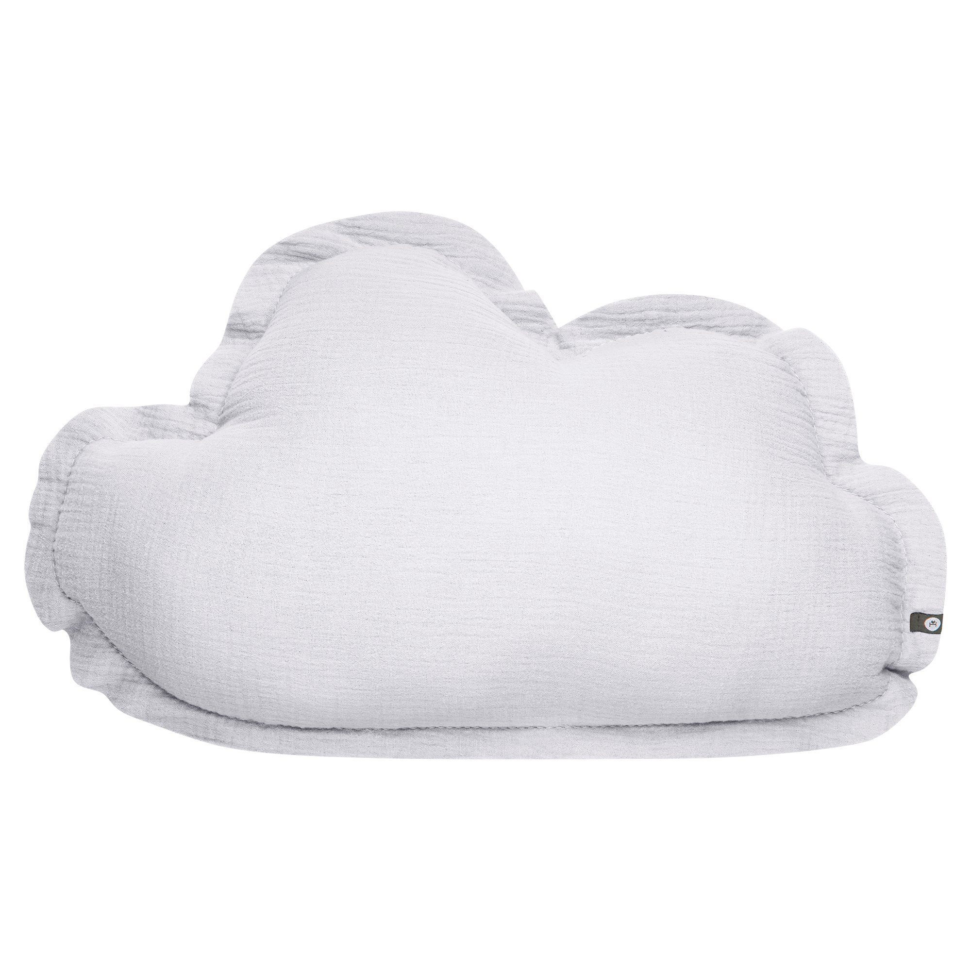 von Herzen Babykissen Musselinkissen Kinderkissen Kuschelkissen "Wolke" aus 100% Baumwolle, handgenäht