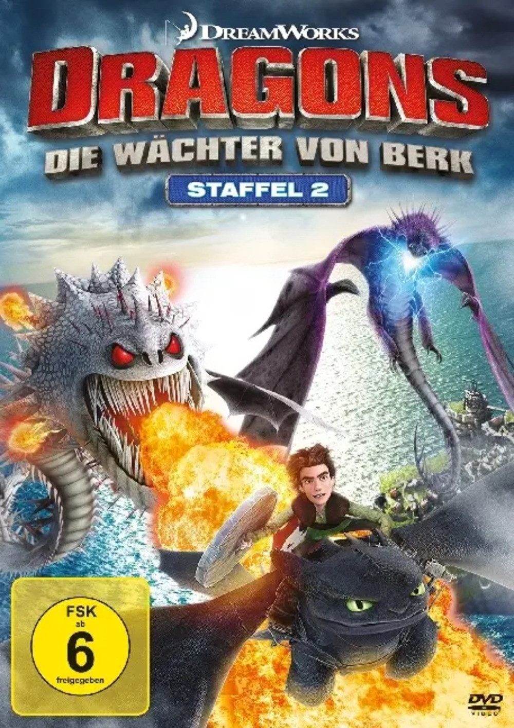 DVD Dragons - Die Reiter von Berk. Staffel.2, 4 DVD